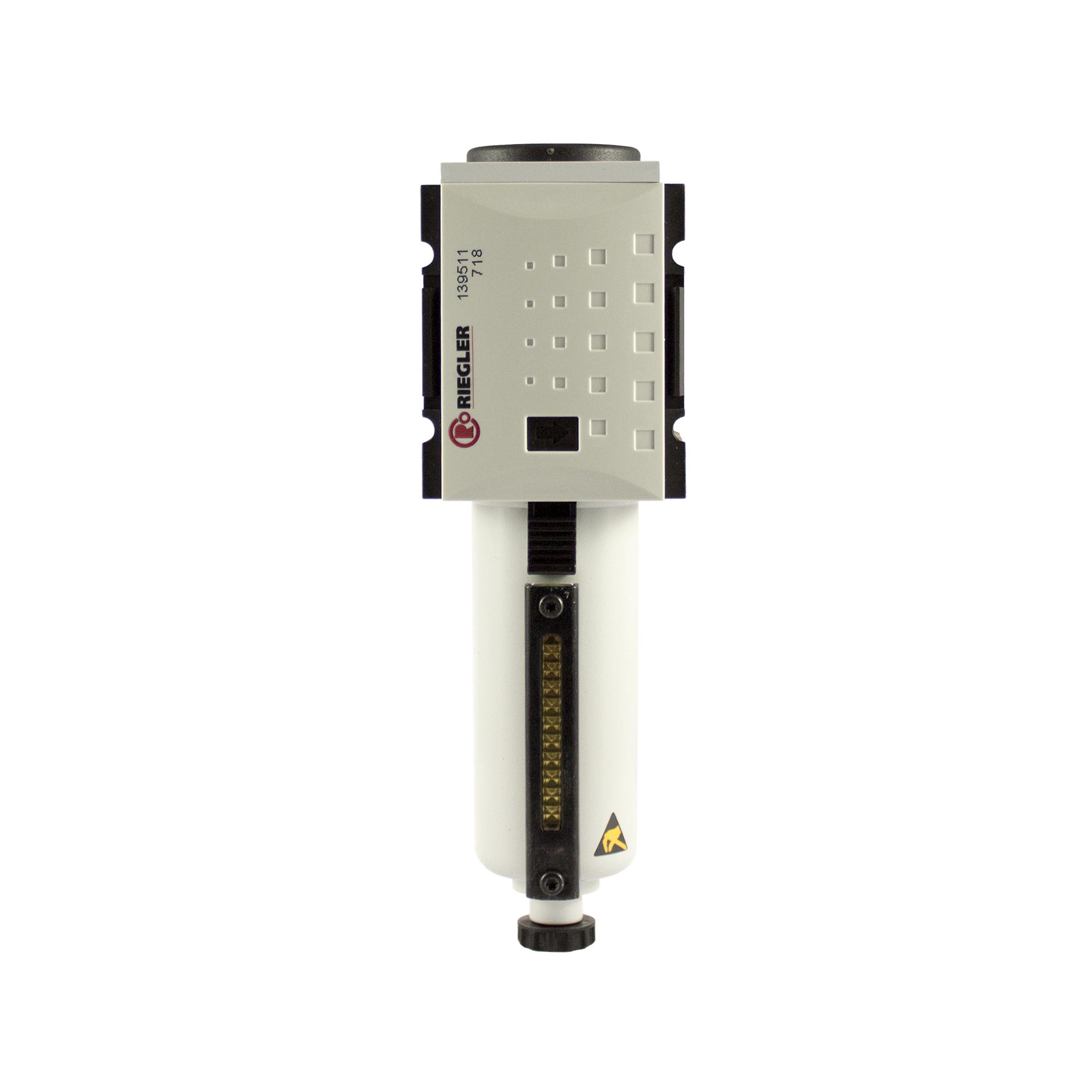 Microfilter »FUTURA«, Metal container, 0.01 µm, Size 4, G 1, SA - Riegler 156575