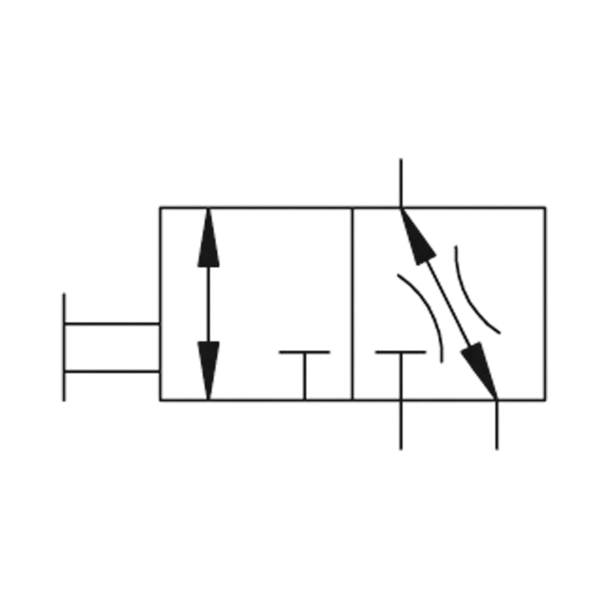 Ball valve 3/2-way »Futura«, lockable, Size 2, G 3/8 - Riegler 100285