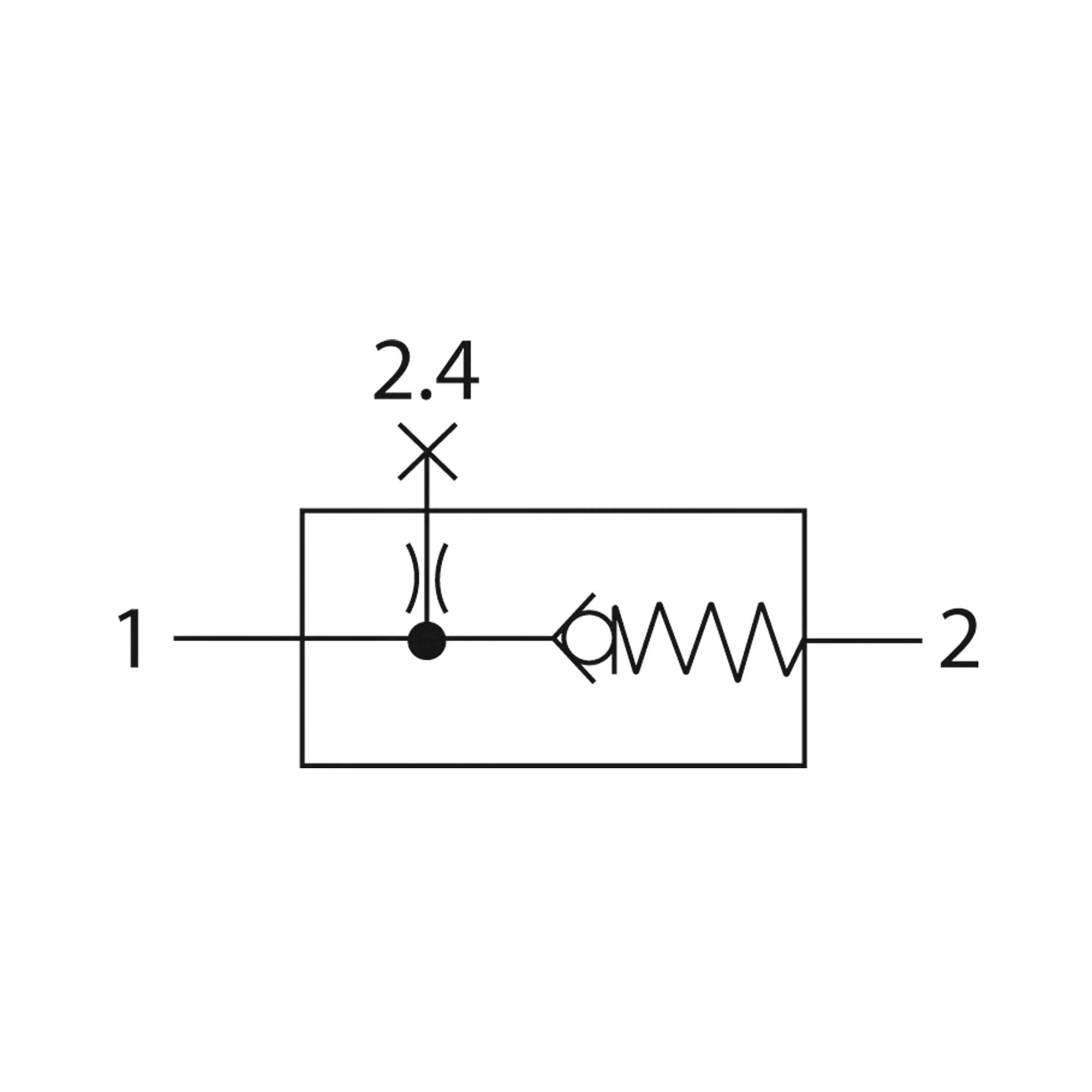 Check valve »Futura«, Size 2, G 1/2 - Riegler 139312