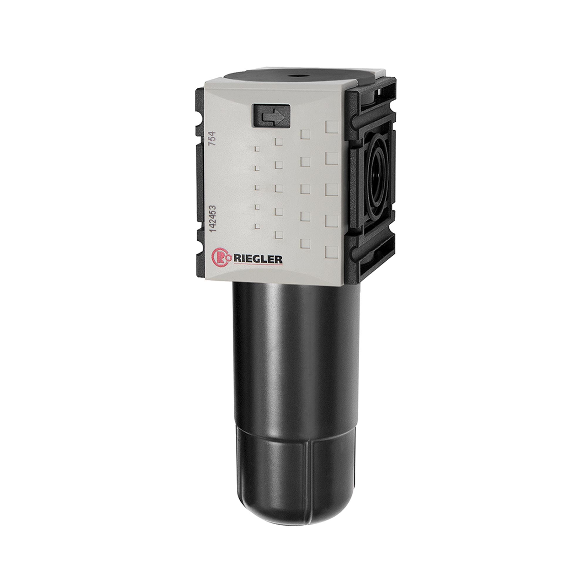 Active charcoal filter »FUTURA-mini« metal container Size 0, G1/4 - Riegler 142454