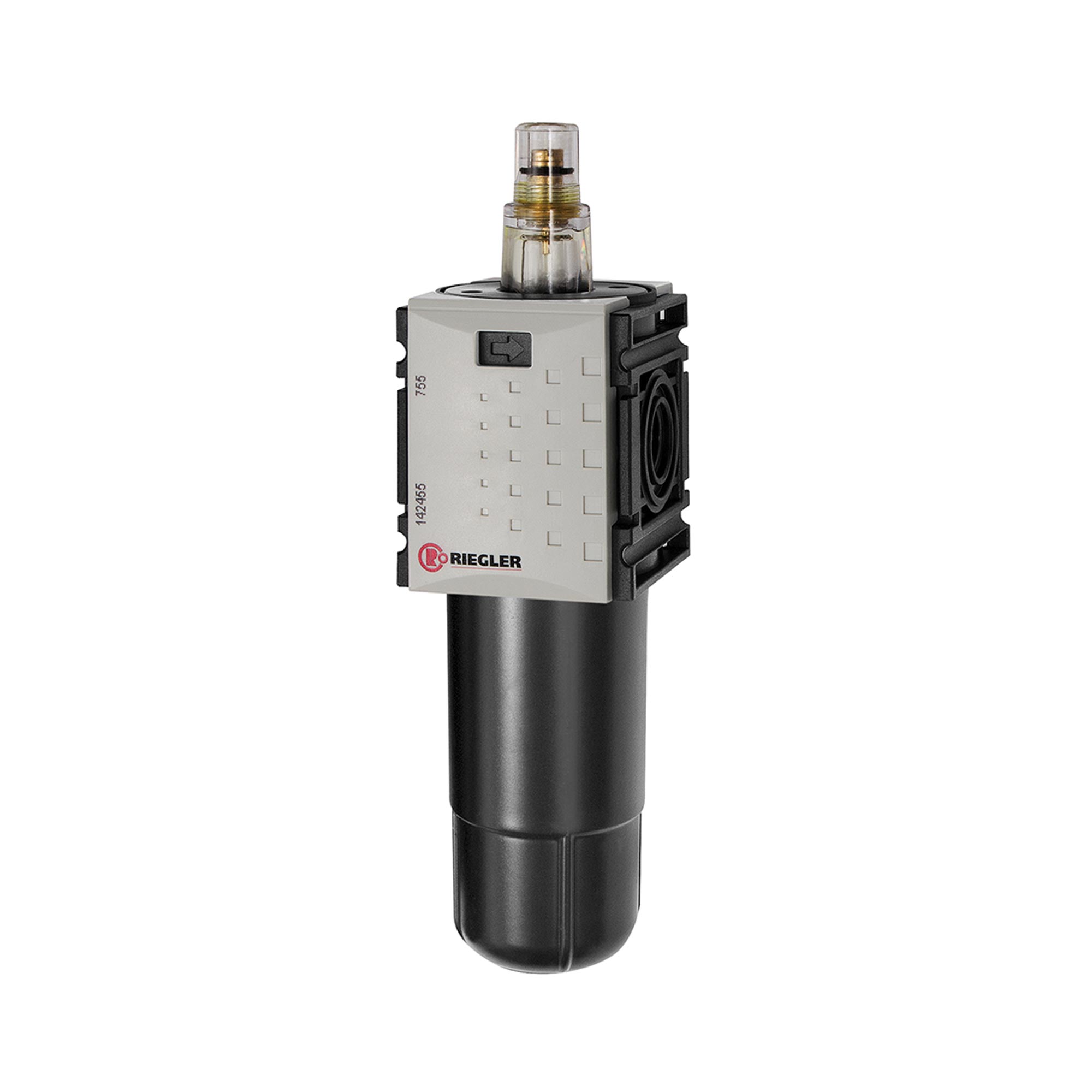 Mist oiler »FUTURA-mini«, with metal container, Size 0, G 1/4 - Riegler 142456