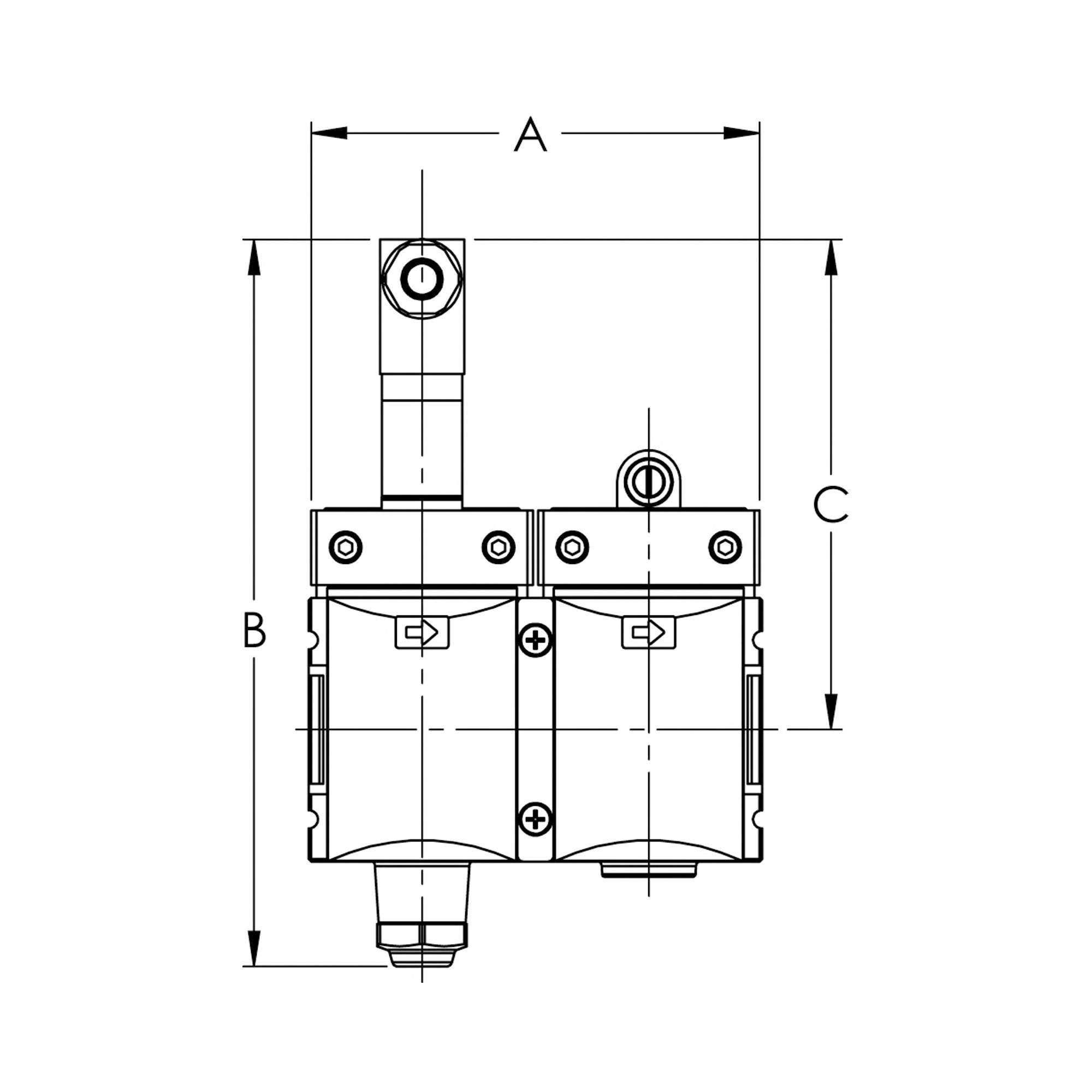 Befülleinheit »FUTURA-mini«, el. betätigt, 24 V DC, BG 0, G 1/4 - Riegler 142526