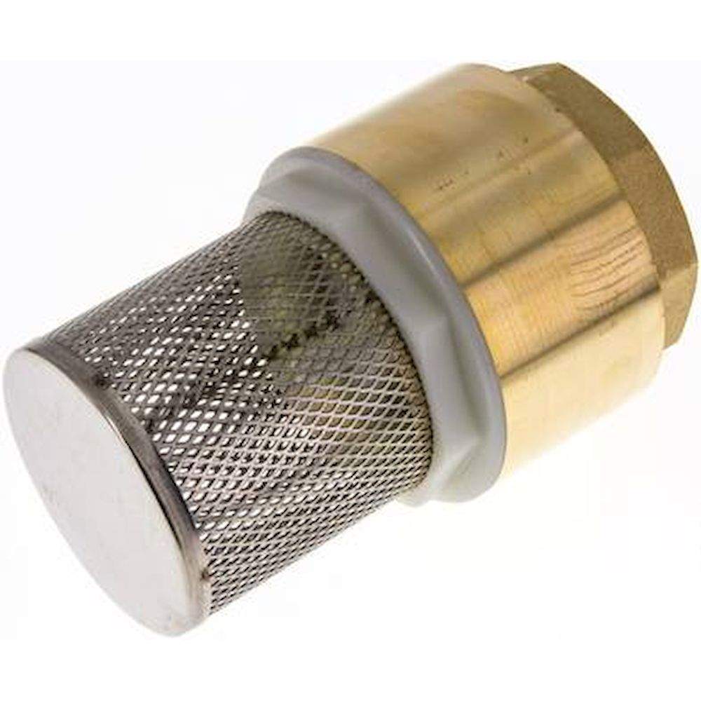 FU-212-MS. Foot valve (light) G 2-1/2",Brass