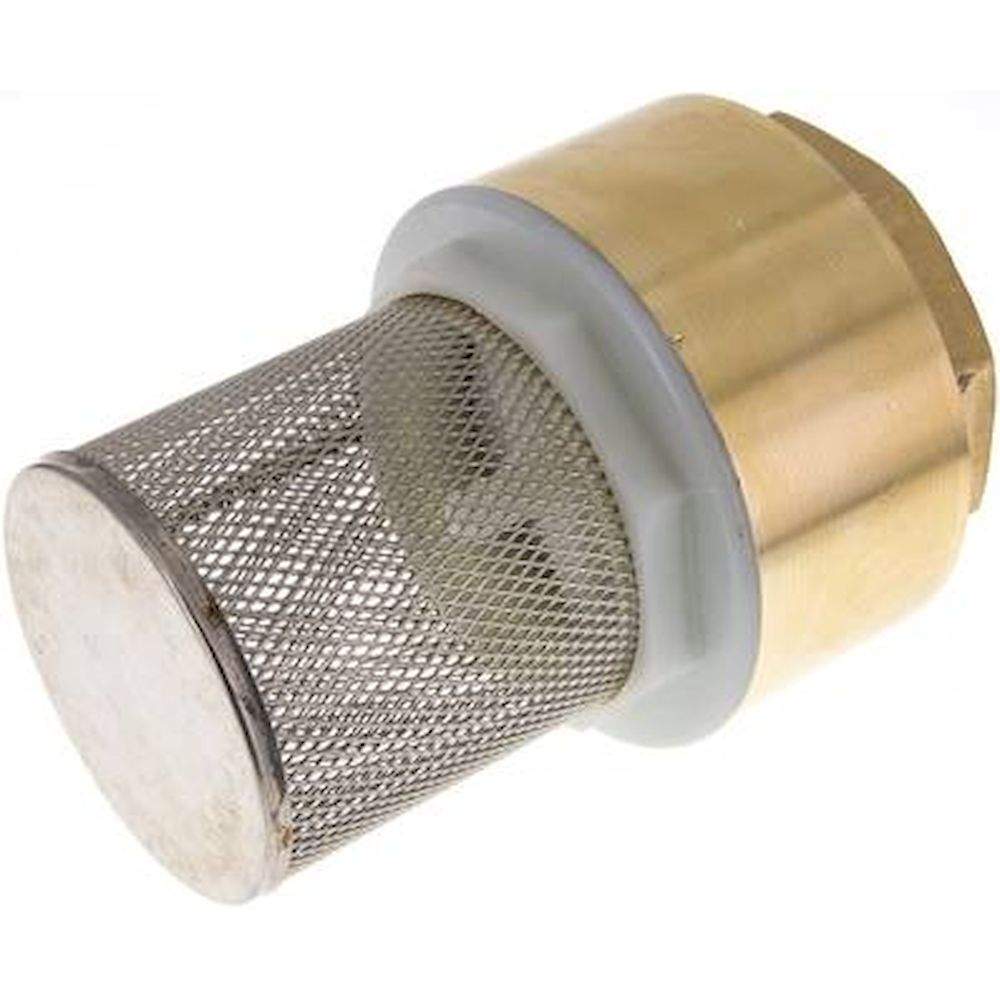 FU-30-MS. Foot valve (light) G 3",Brass