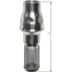 FU-34-ES. Foot valve (light) G 3/4",Stainless steel