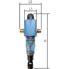 FWR 20 Trinkwasser-Rückspülfilter, DVGW bauteilgeprüft R 2"