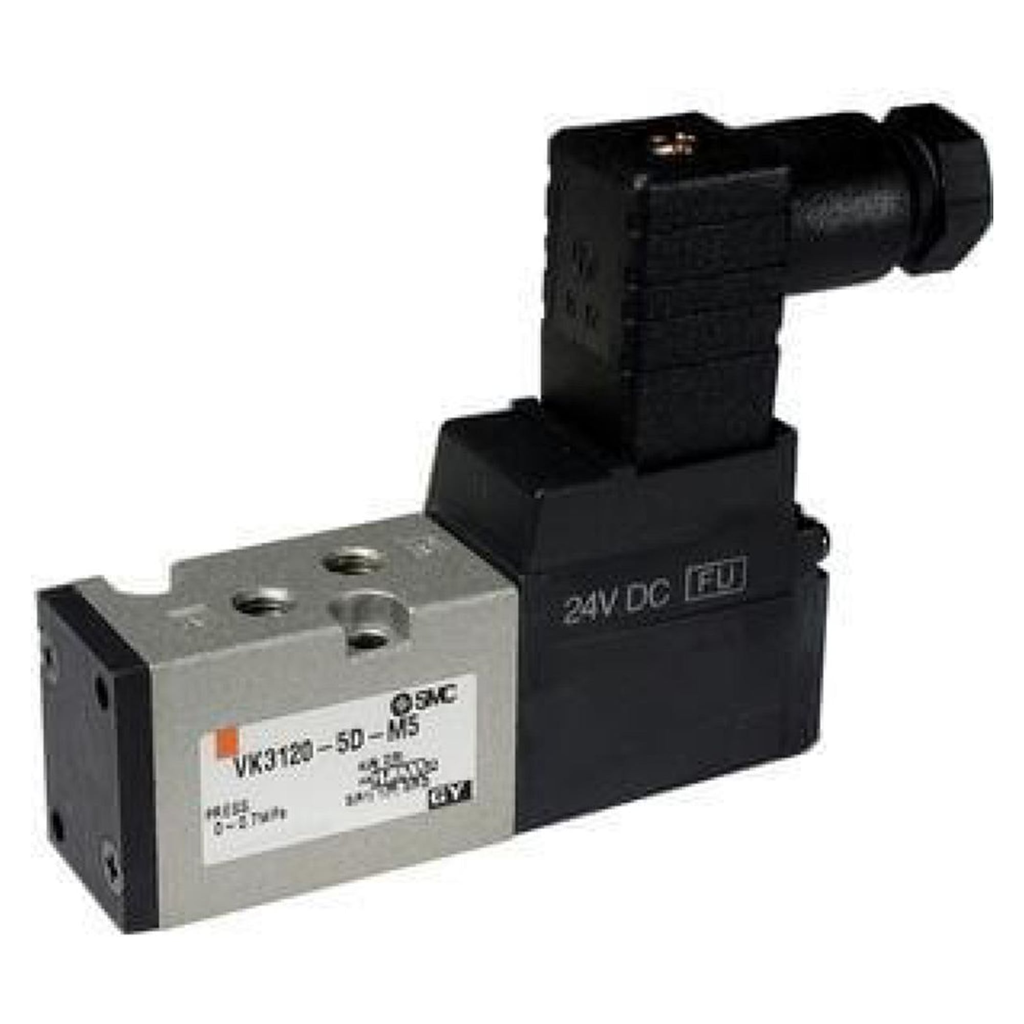 SMC VK3120-5DO-M5-Q. VK3000, 5 Port Solenoid Valve, Direct Poppet, Rubber Seal