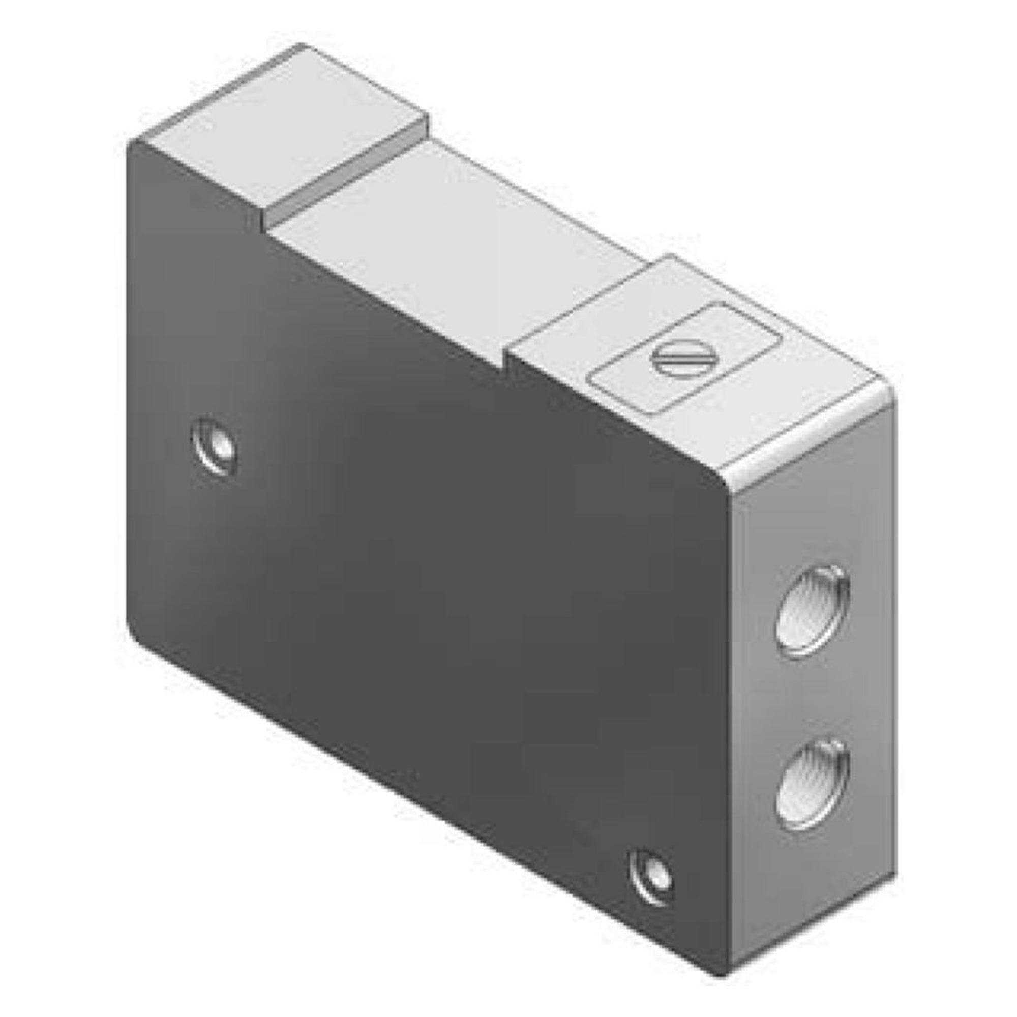 SMC VQ2000-FPG-C8C8. VQ2000-FPG, Double Check Block