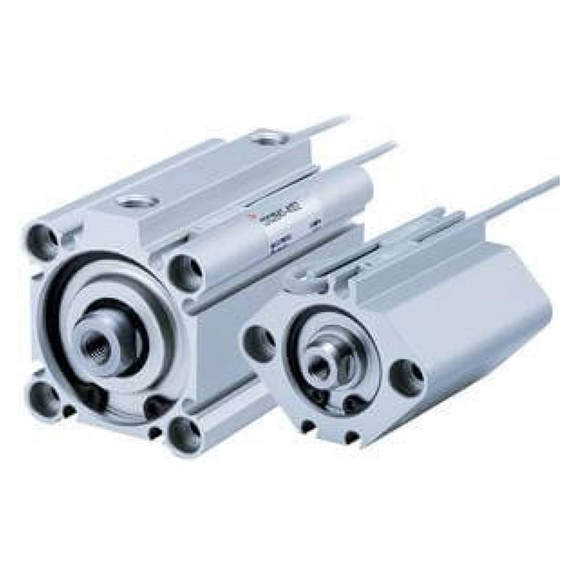 SMC CDQ2B16-10DZ. C(D)Q2, Compact Cylinder, Double Acting, Single Rod w/Auto Switch Mounting Groove