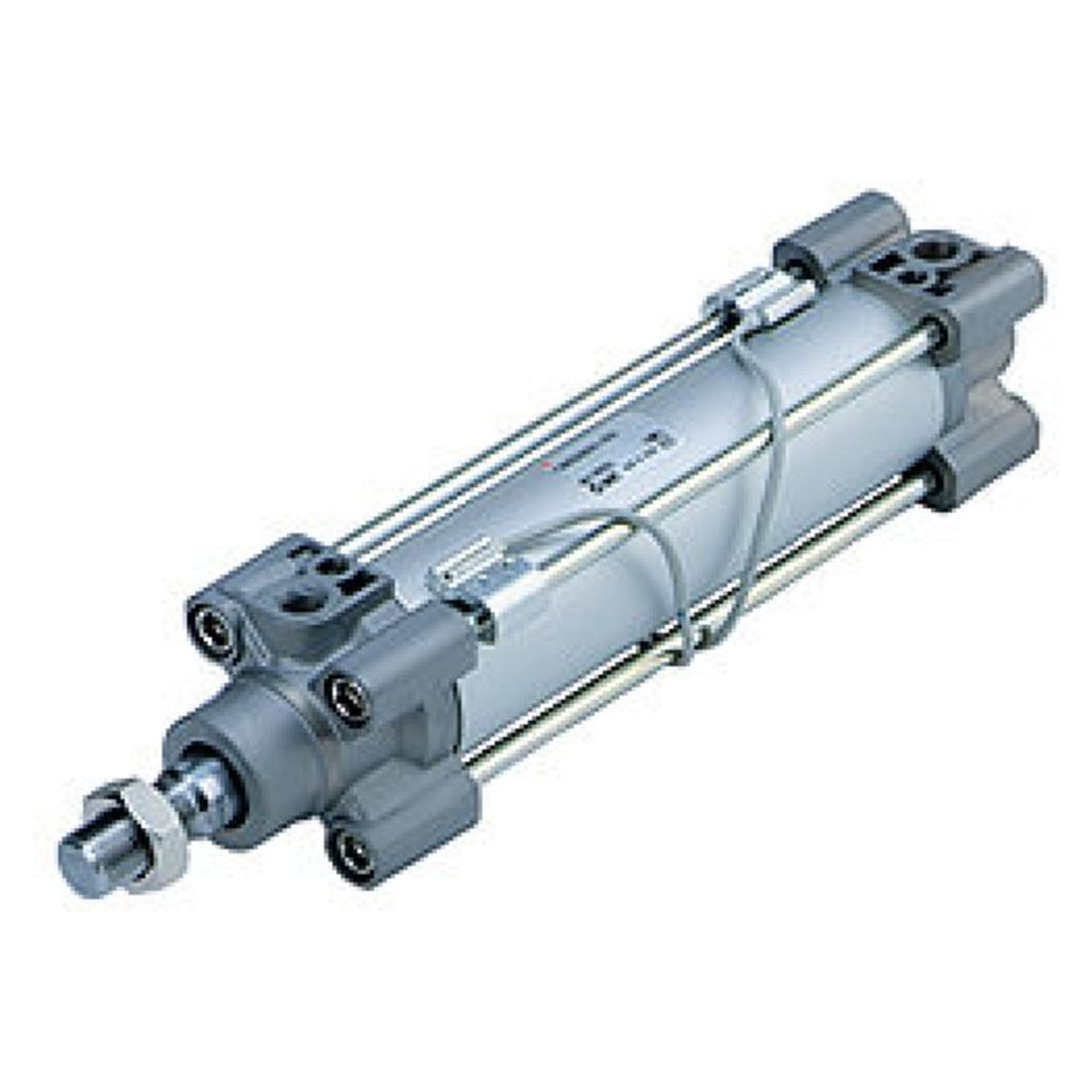 SMC C96SDB125-1200. C96S(D) ø125, ISO Cylinder, Double Acting, Single/Double Rod