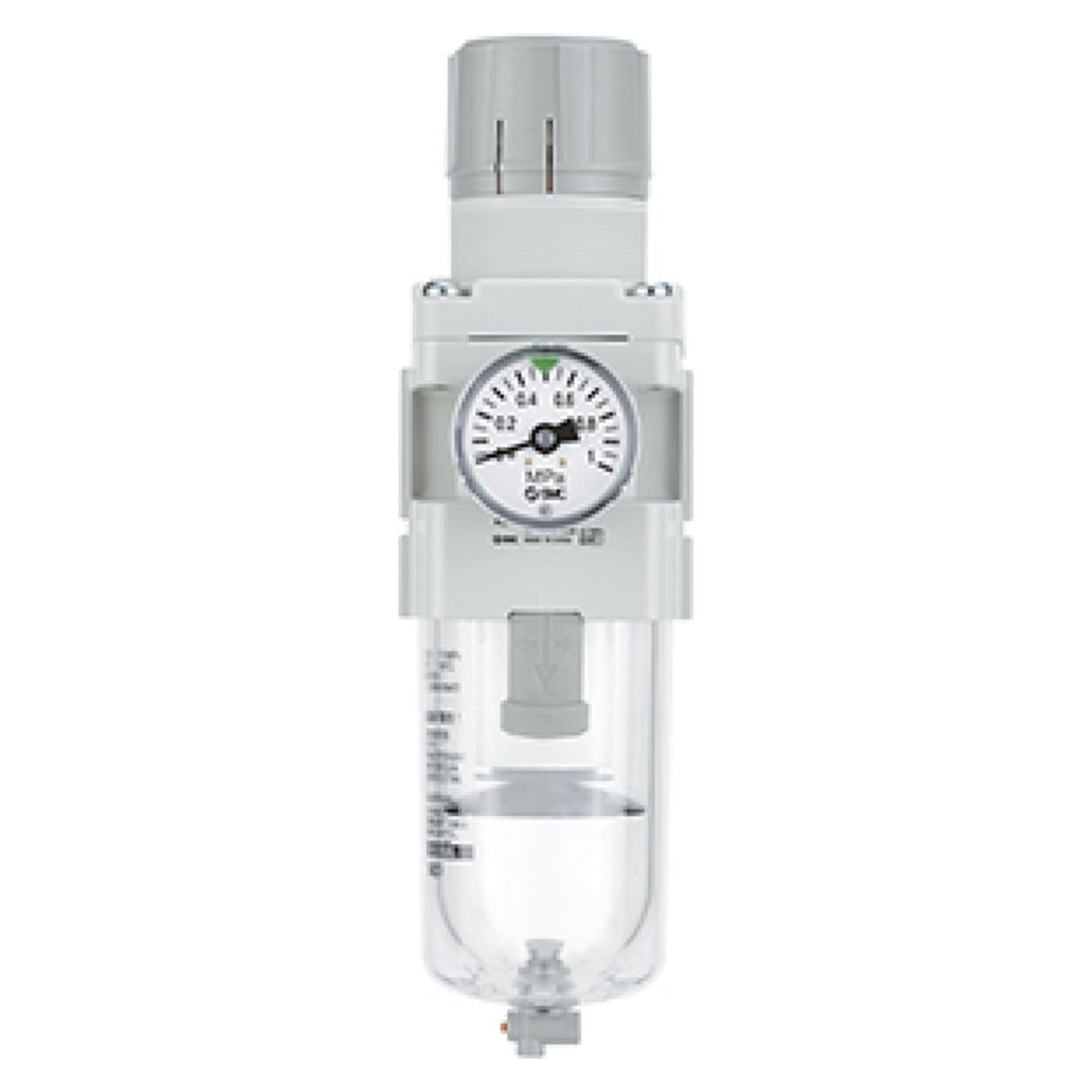 SMC AW10-M5H-2-A. AW10-40-A, AW Filter/Regulator Combination