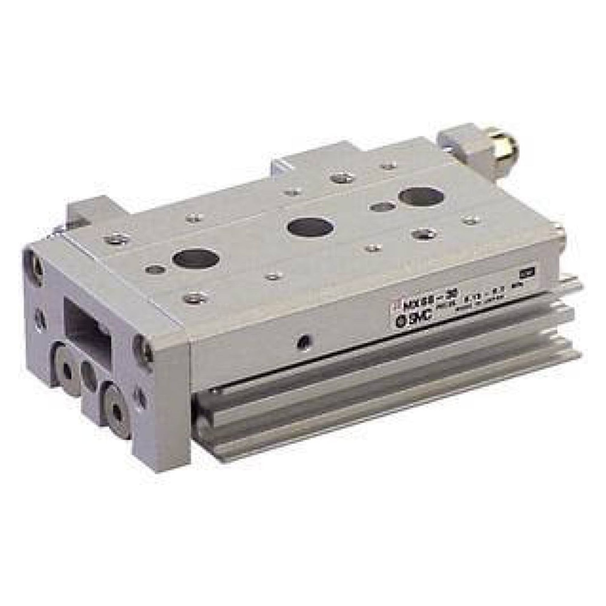 SMC MXS16-100. MXS, Pneumatische Schlitteneinheit, Kreuzrollenführung