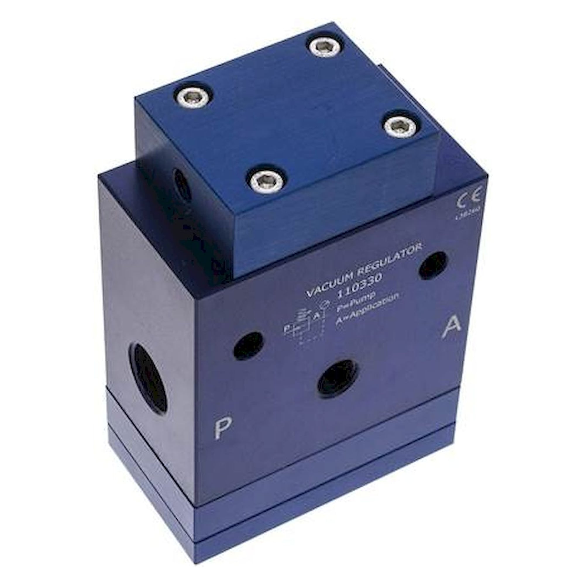 Vacuum regulator without external leakage G 1/2"
