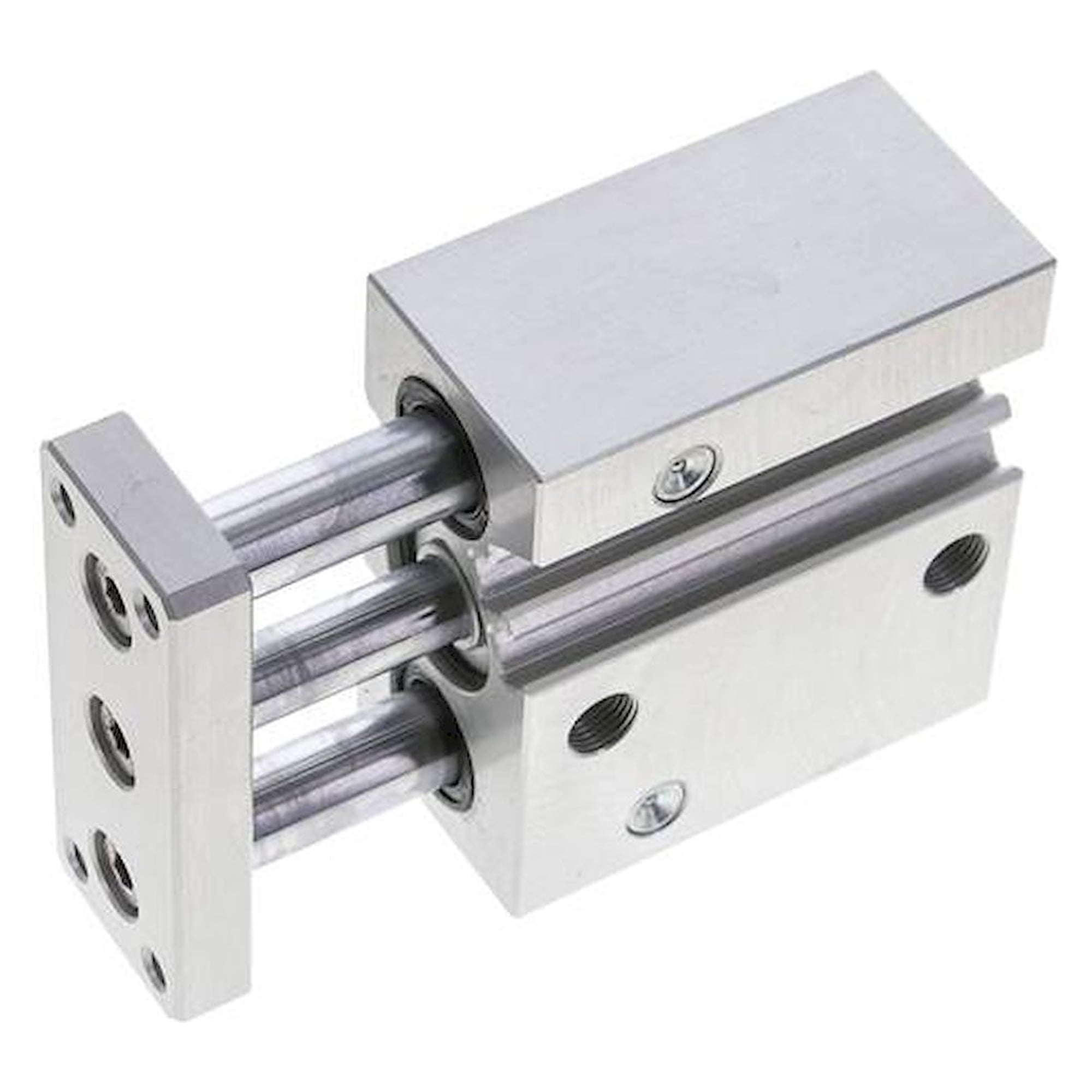 Guide cylinder, with slide bearing, pistons 20mm,stroke 30mm