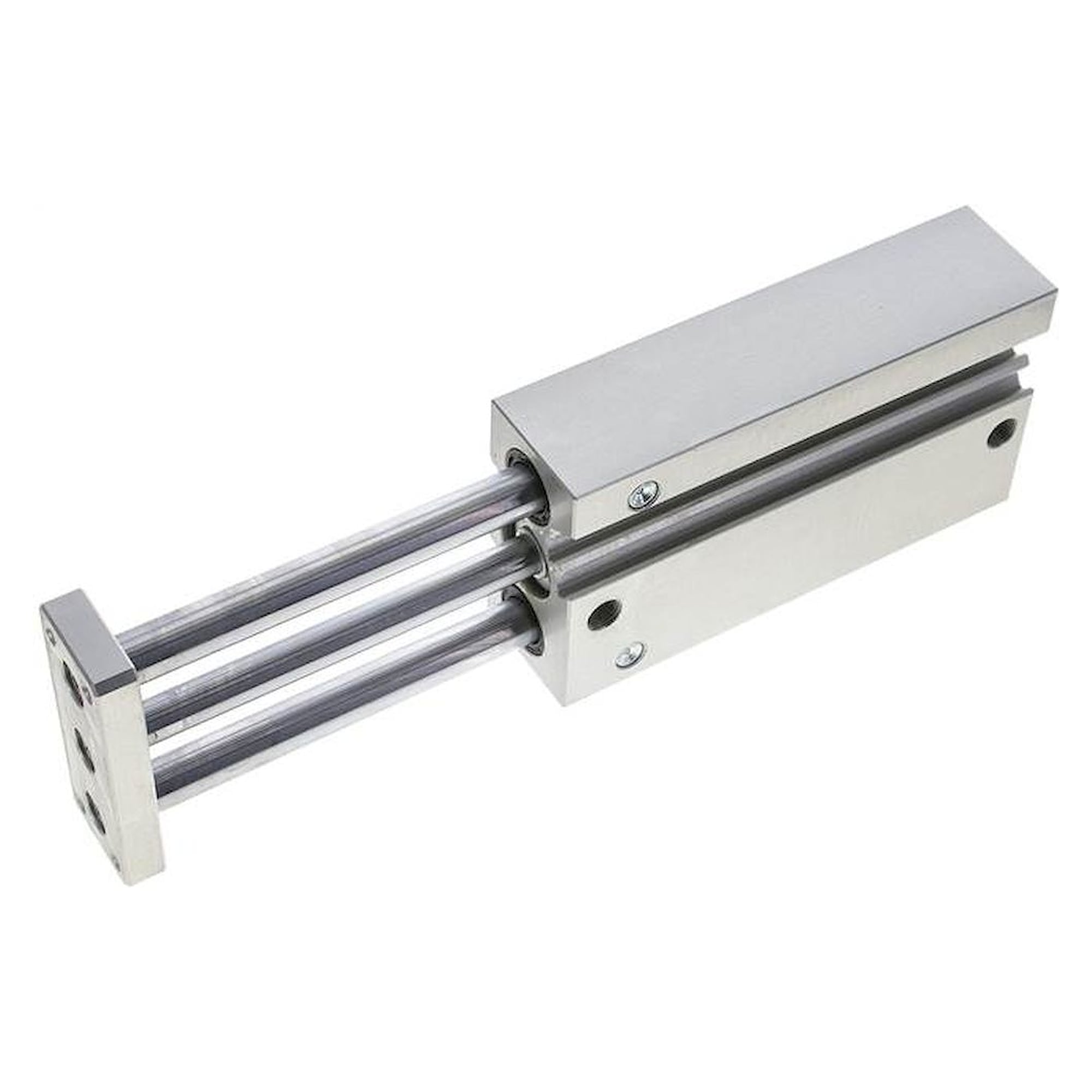 Guide cylinder, with slide bearing, pistons 20mm,stroke 100mm