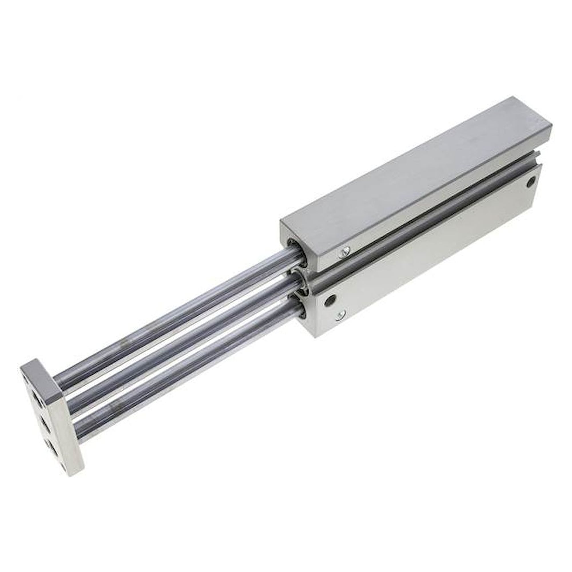 Guide cylinder, with slide bearing, pistons 20mm,stroke 150mm