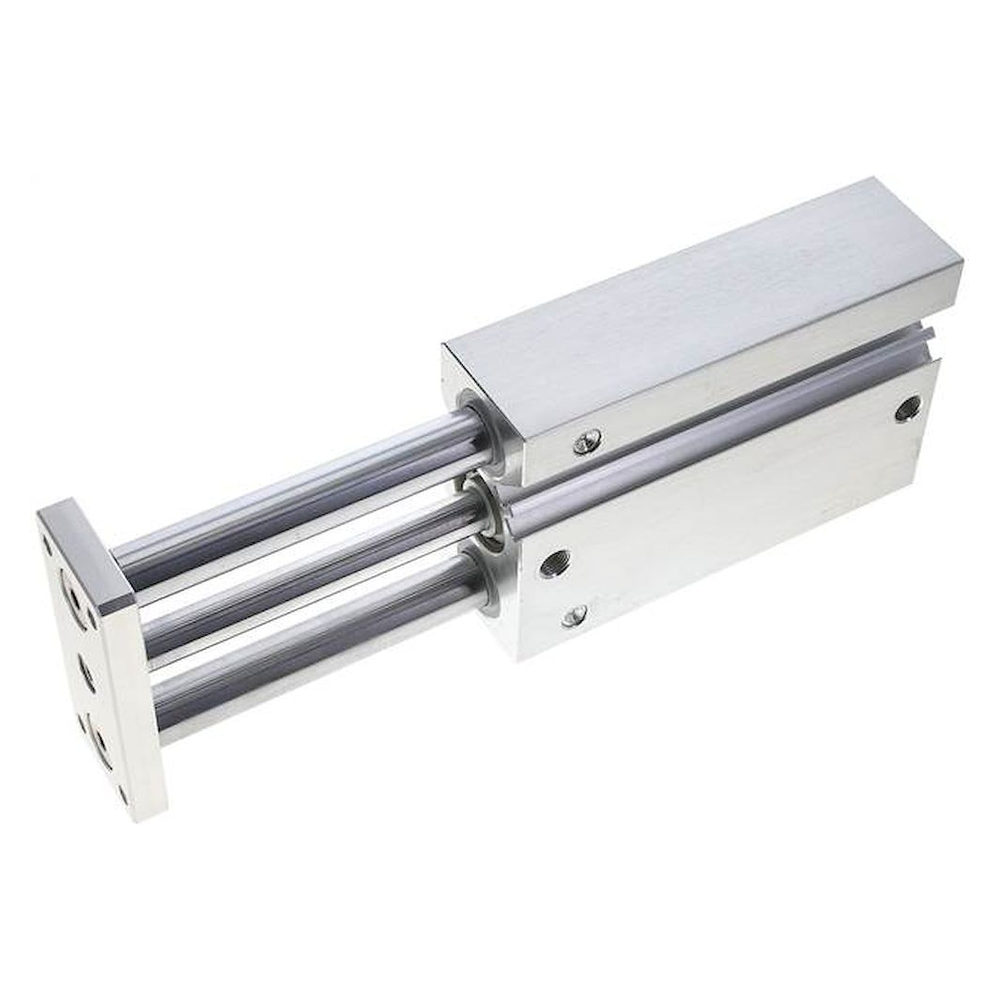Guide cylinder, with slide bearing, pistons 25mm,stroke 100mm