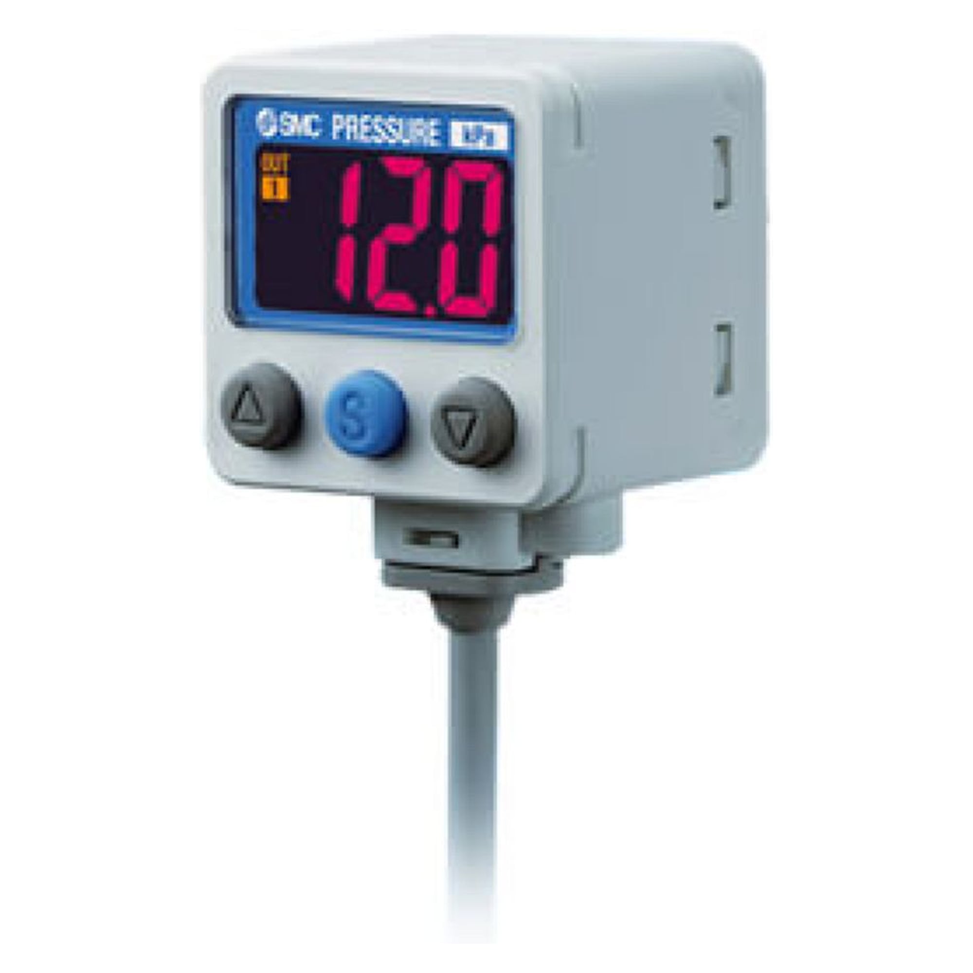 SMC ISE40A-C6-Y. ISE40A, Digitaler Präzisionsdruckschalter mit 2-farbiger Anzeige