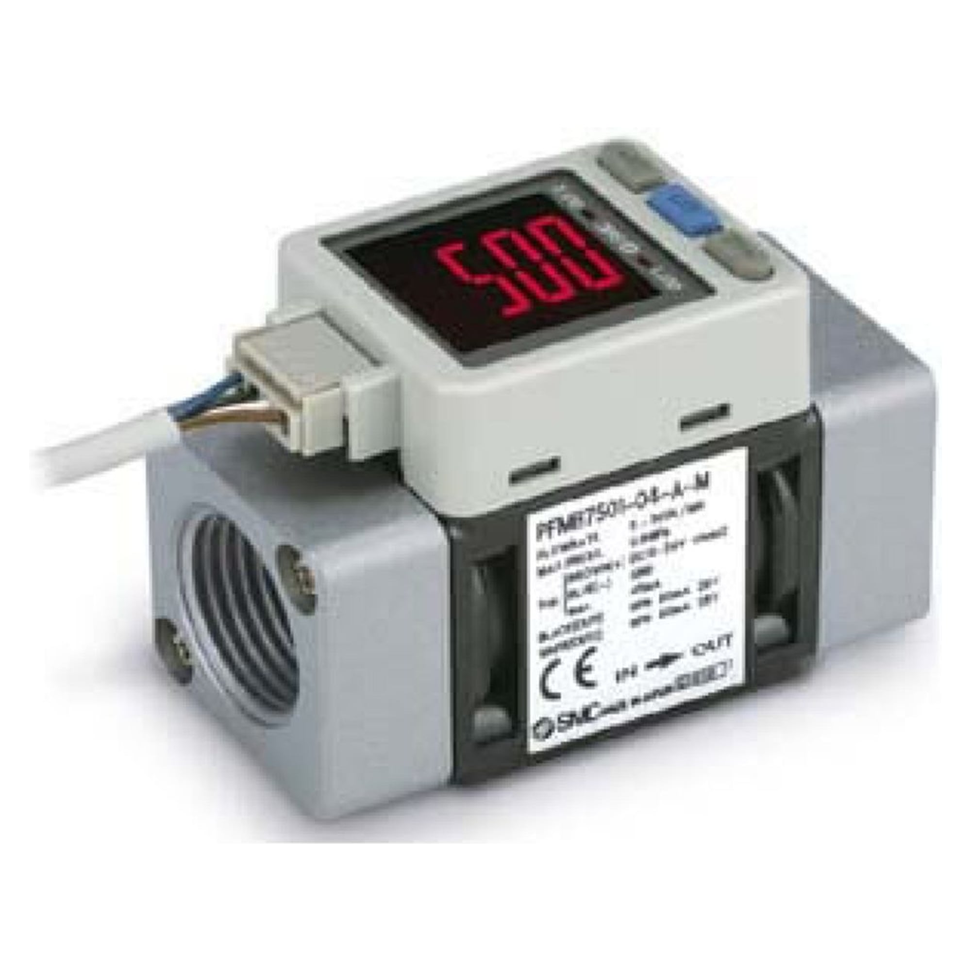 SMC PFMB7202-F06-BW-MRA. PFMB7501/102/202, 2-Colour Display, Digital Flow Switch, Integrated Display