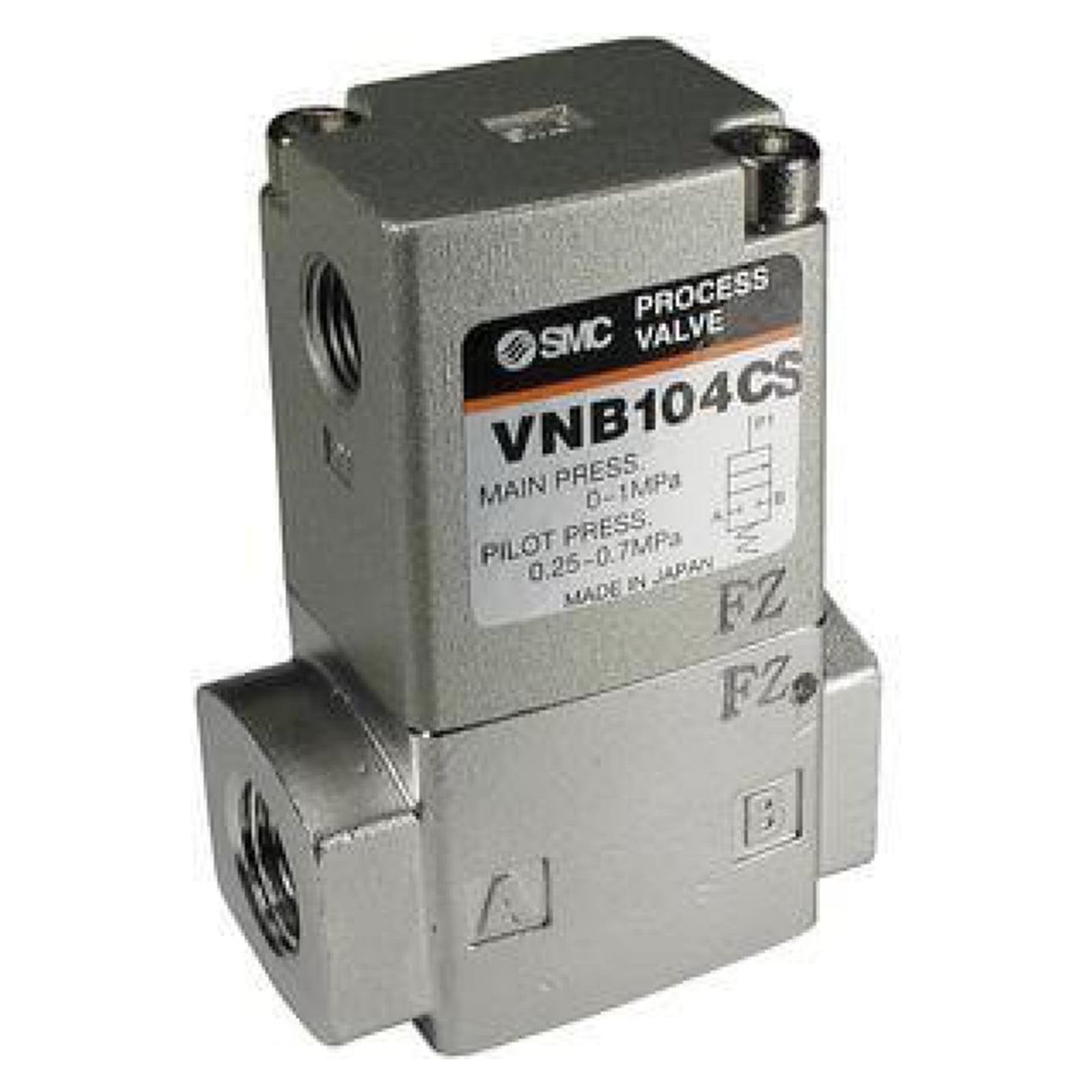 SMC EVNB204A-F15A. VNB (Air Operated), Process Valve for Flow Control