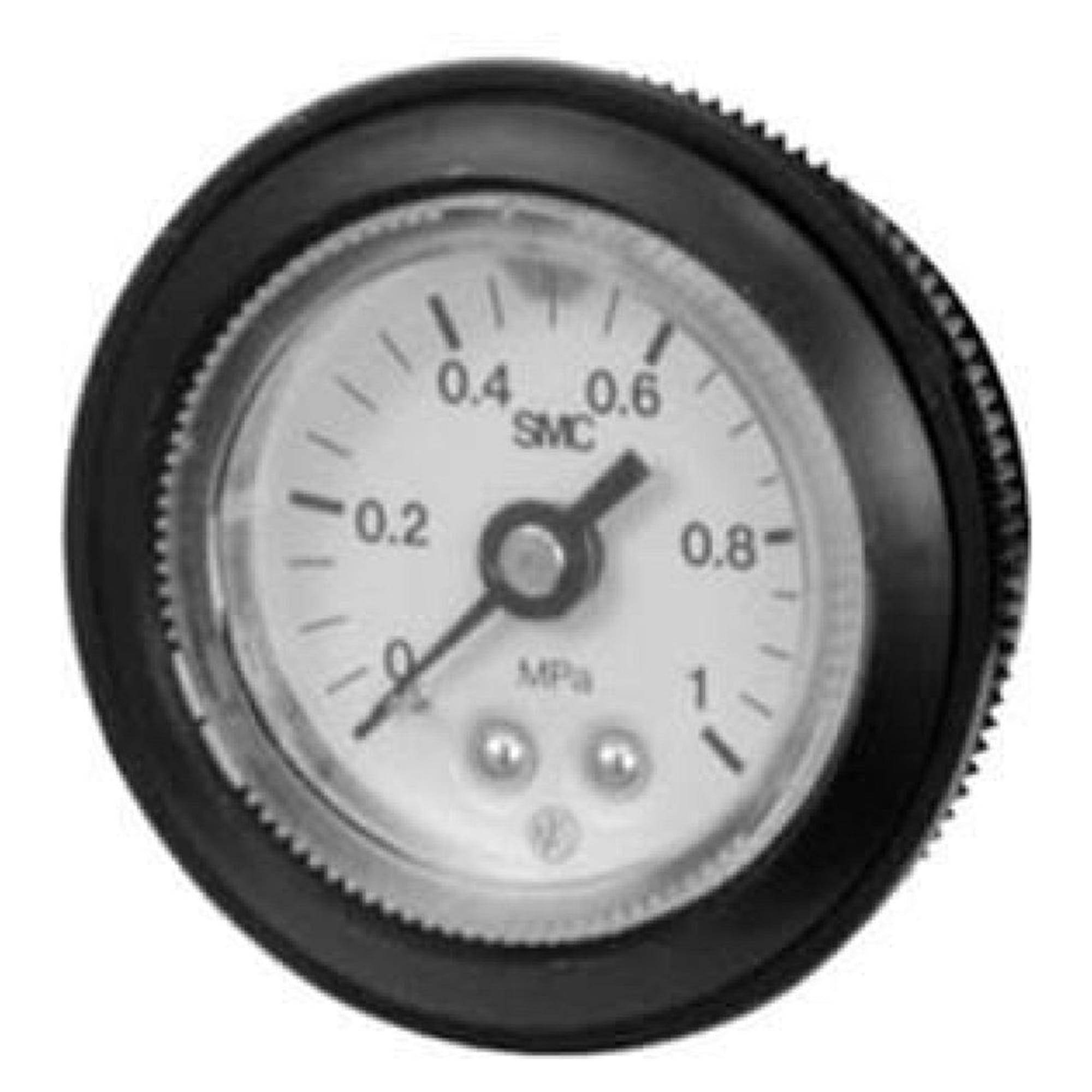 SMC G46-10-02. G(A)46, Manometer für Standardanwendungen mit Grenzwertanzeige mit Gehäusering-Einheit (A.D. 42)