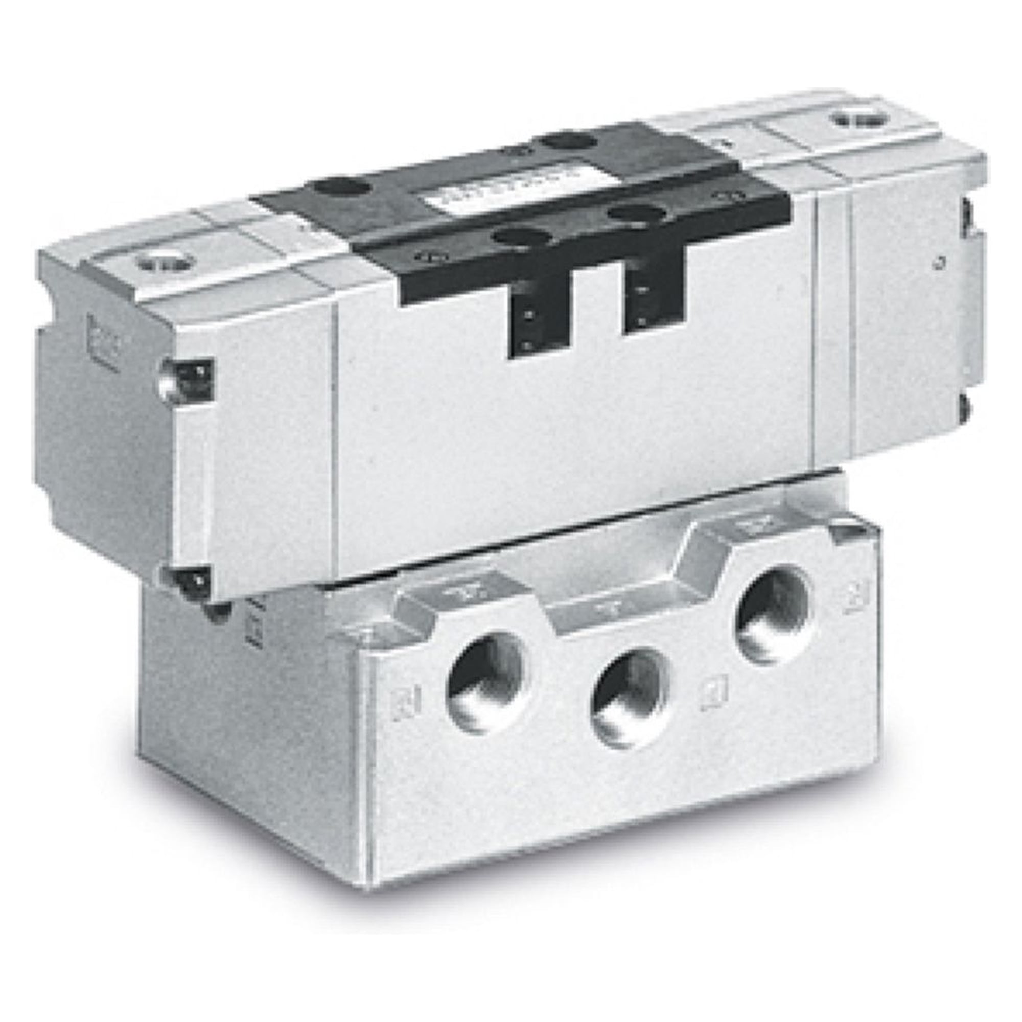 VSA7-8, ISO Interface Pneumatisch betätigtes ventil, Größe 2 - SMC EVSA7-8-FJG-D-2