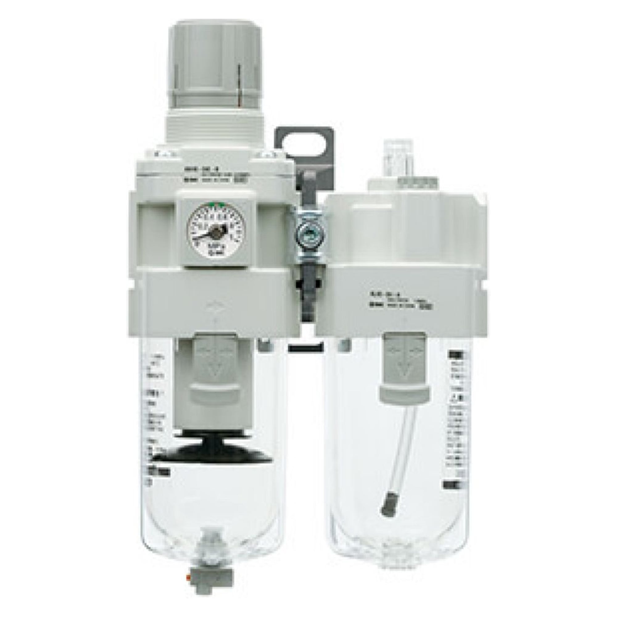 SMC AC40A-F04-B. AC20A-B to AC60A-B, Modular Type, Filter Regulator + Lubricator