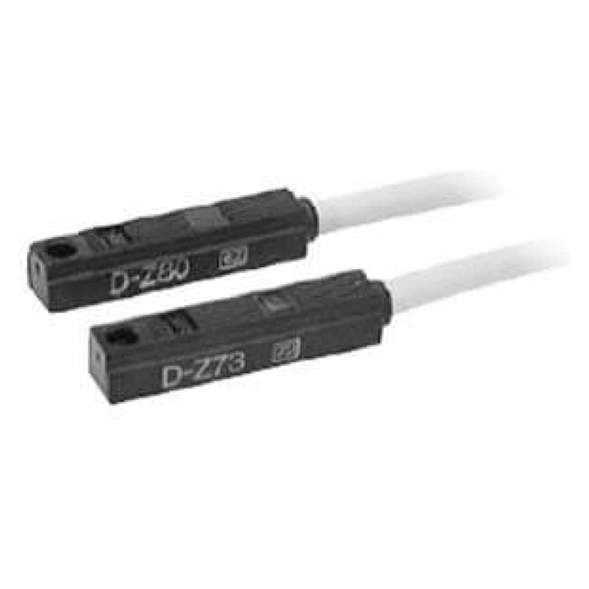 SMC D-Z76L. D-Z73/Z76/Z80, Reedschalter, Direktmontage, Eingegossene Kabel