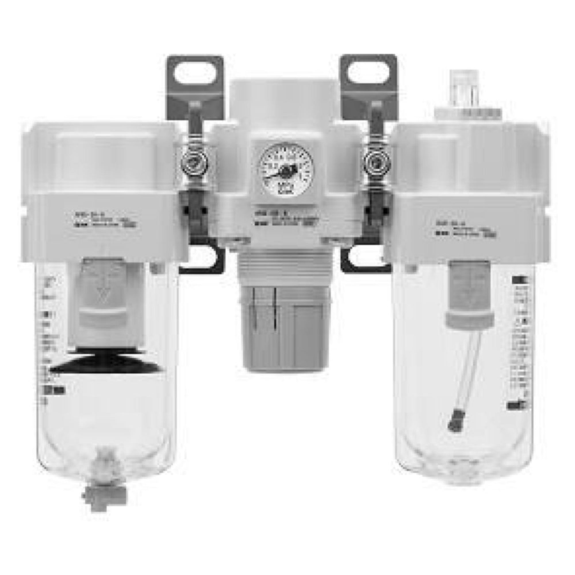 SMC AC40-F04CE-V-B. AC20-B to AC60-B, Modular Type, Air Filter + Regulator + Lubricator