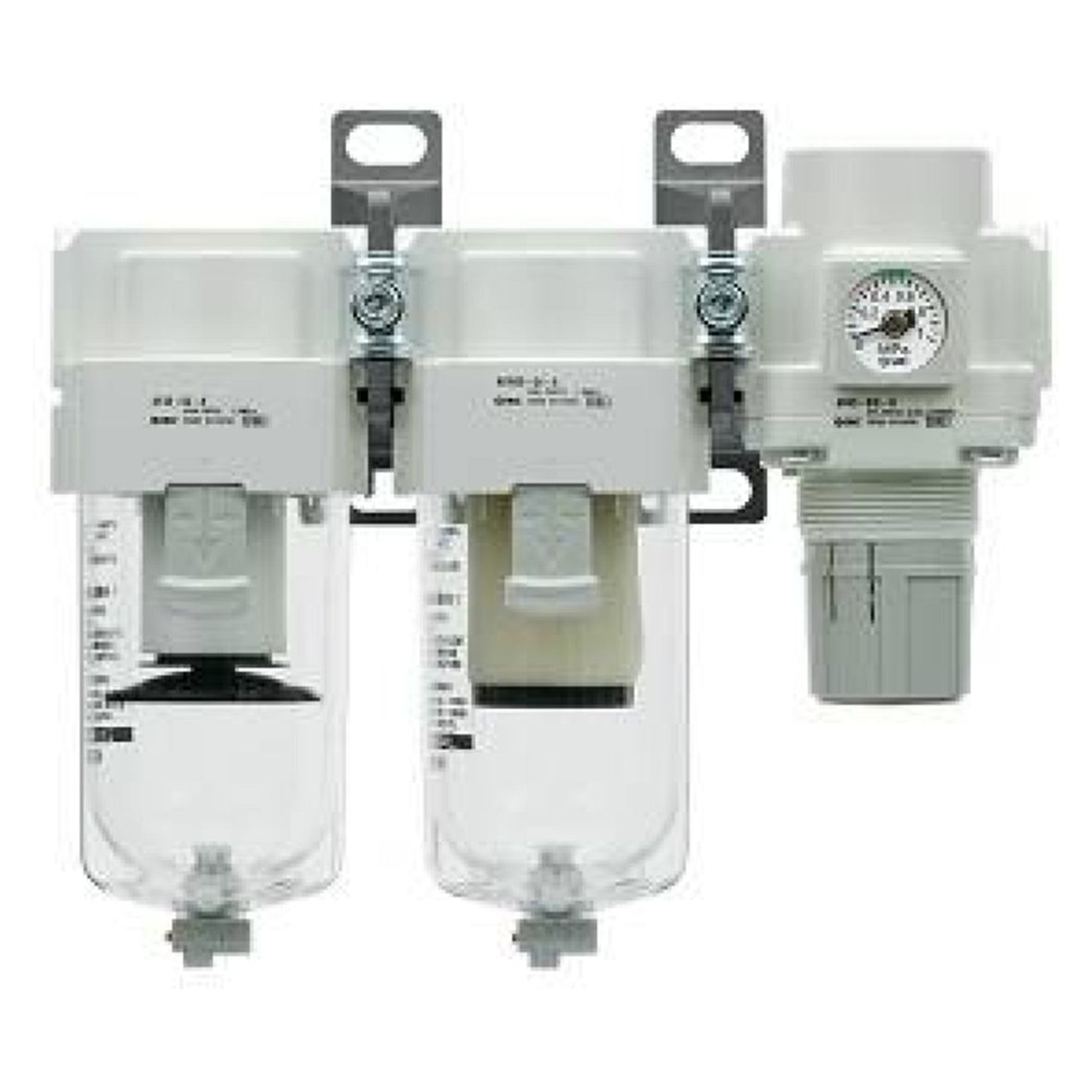 SMC AC40A-F04-V-B. AC20A-B bis AC60A-B, Kombinierte Wartungseinheit, Filter-Regler + Druckluftöler