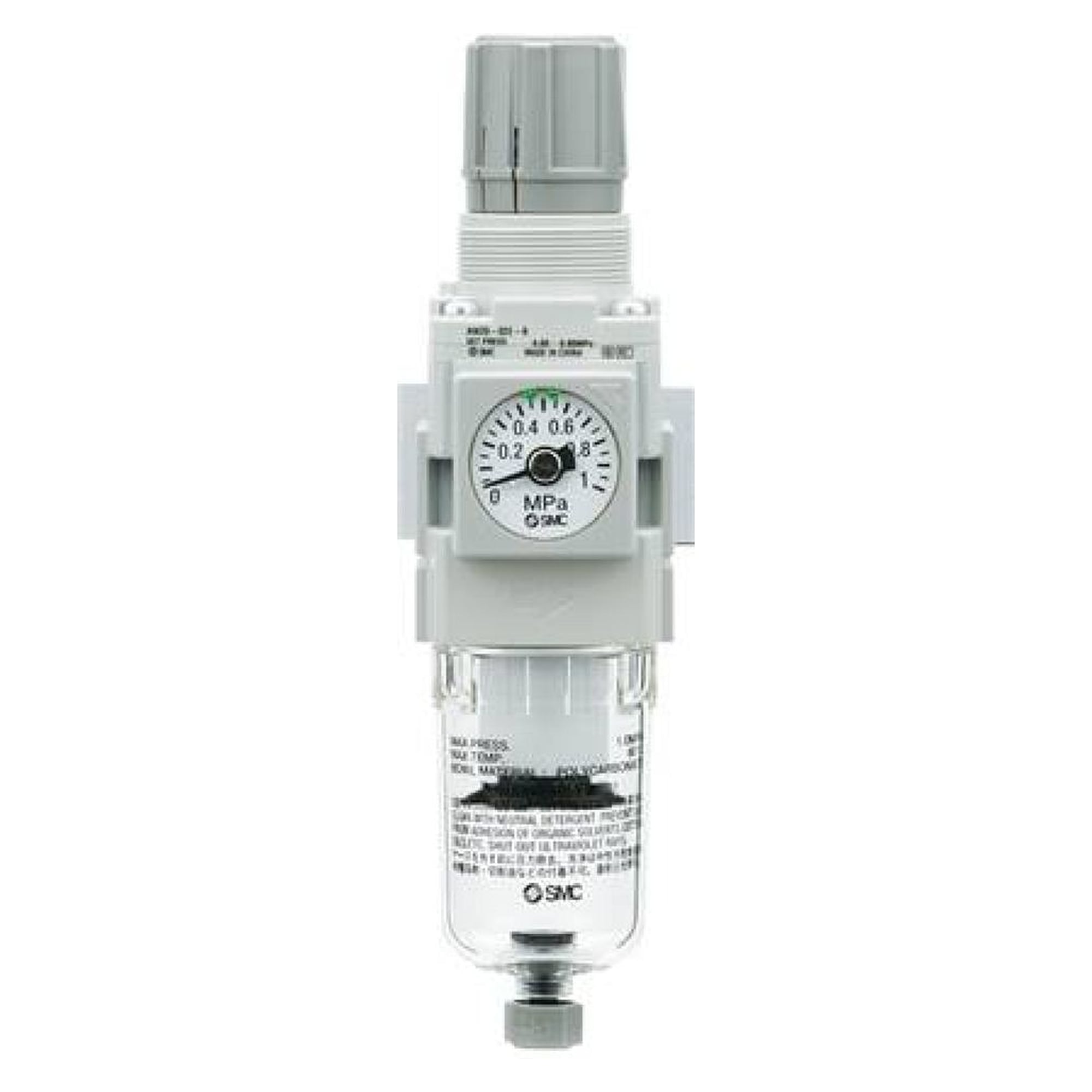 SMC AW20-F02BCE-2N-B. AW20(*)-B bis AW60(*)-B, Filter-Regler