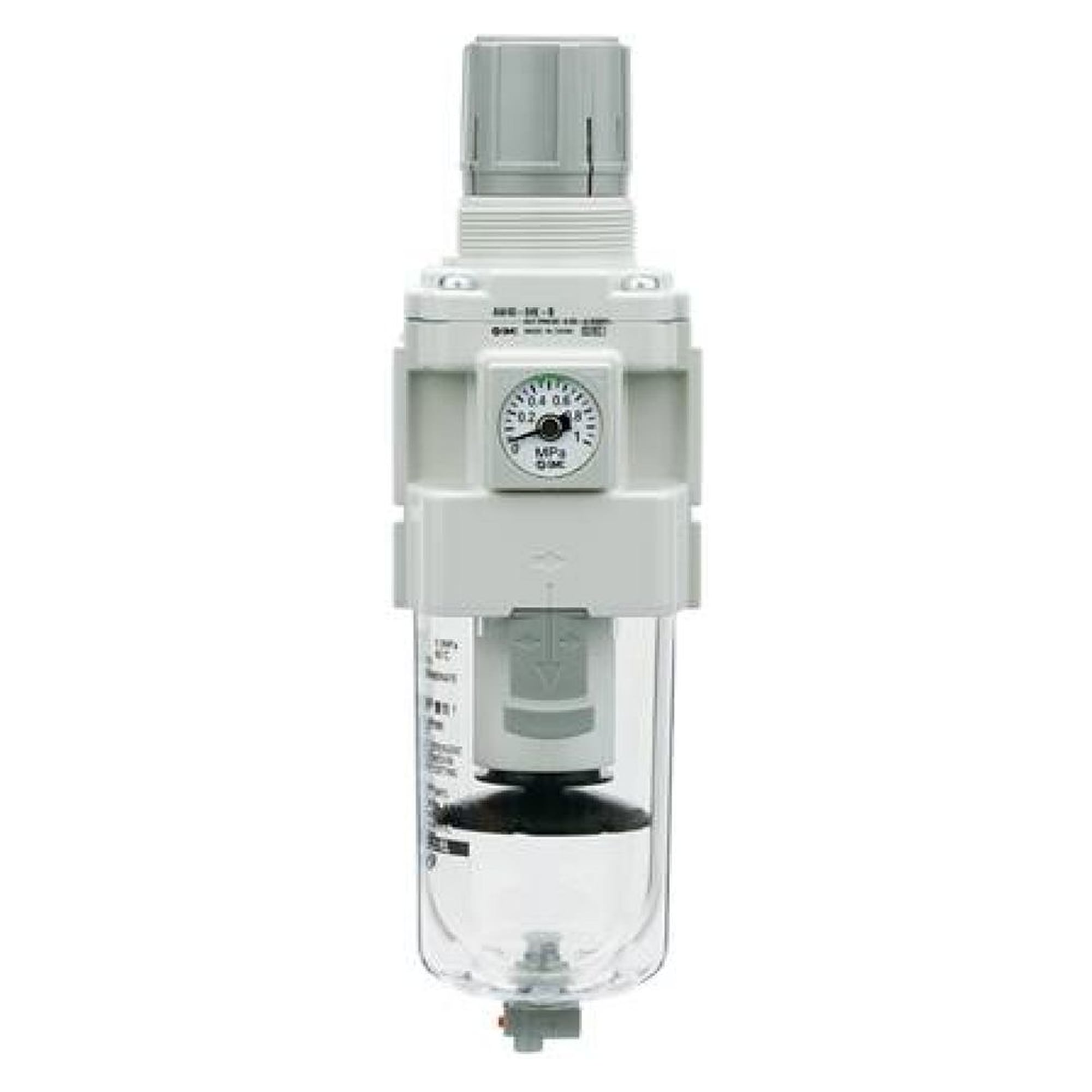 SMC AW40-F02B-N-B. AW20(*)-B to AW60(*)-B, Filter Regulator & Filter Regulator w/Backflow Function