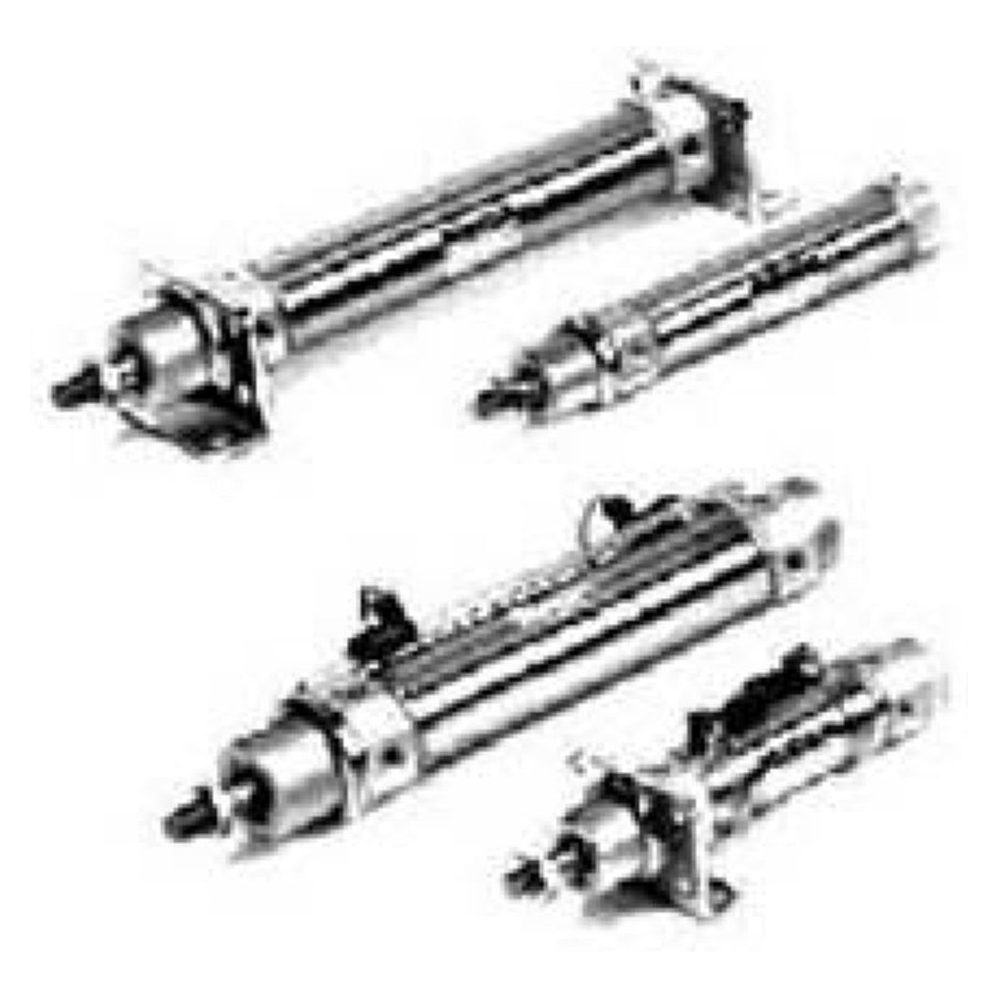 SMC CD76KE32-50-B. C(D)76K, Air Cylinder, Non-rotating, Double Acting, Single Rod