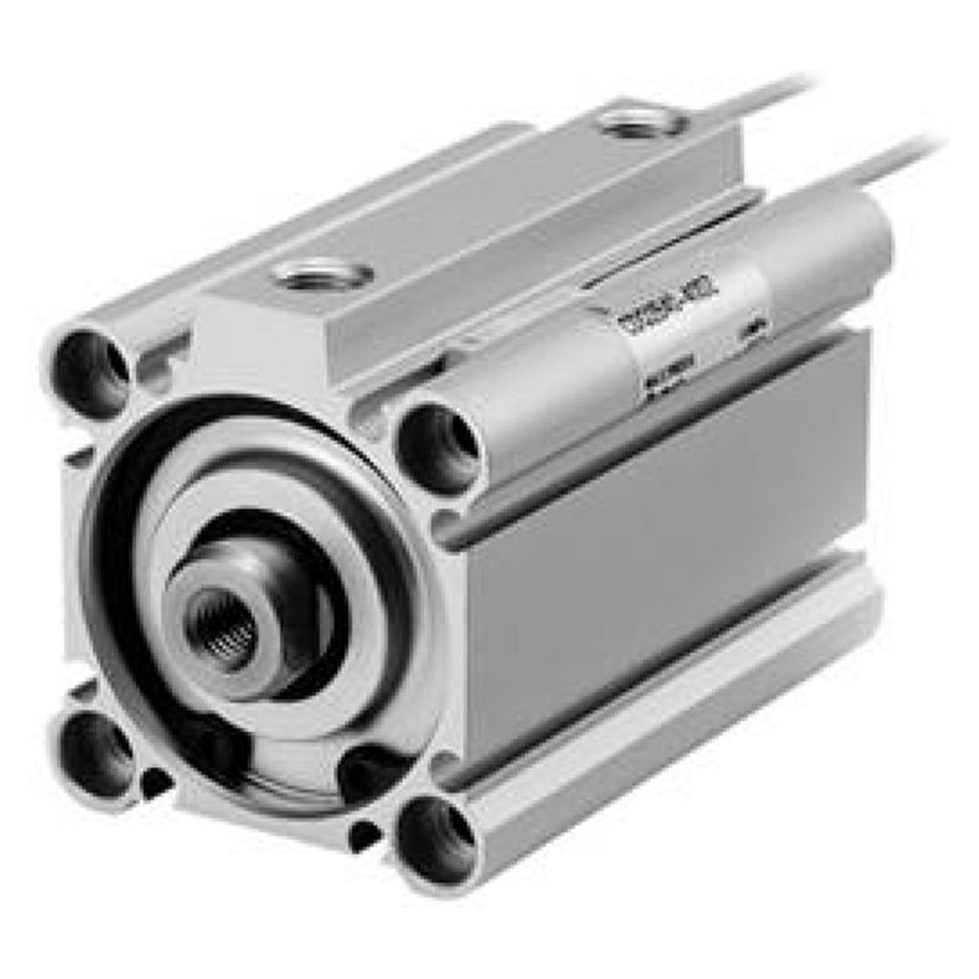 SMC CDQ2D63-40DZ. C(D)Q2, Compact Cylinder, Double Acting, Single Rod w/Auto Switch Mounting Groove