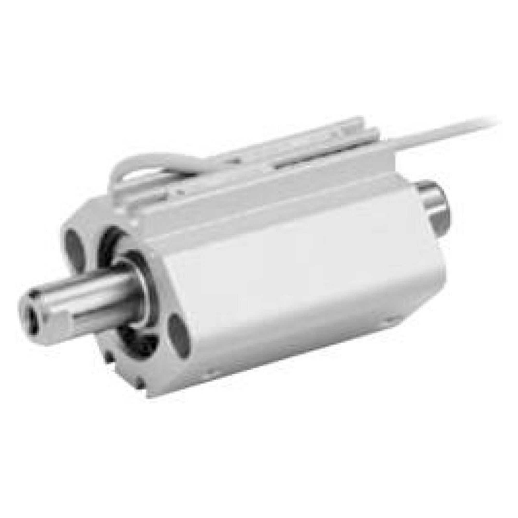 C(D)Q2W, Compact Cylinder, Double Acting Double Rod w/Auto Switch Mounting Groove - SMC CDQ2WA12-5DCMZ