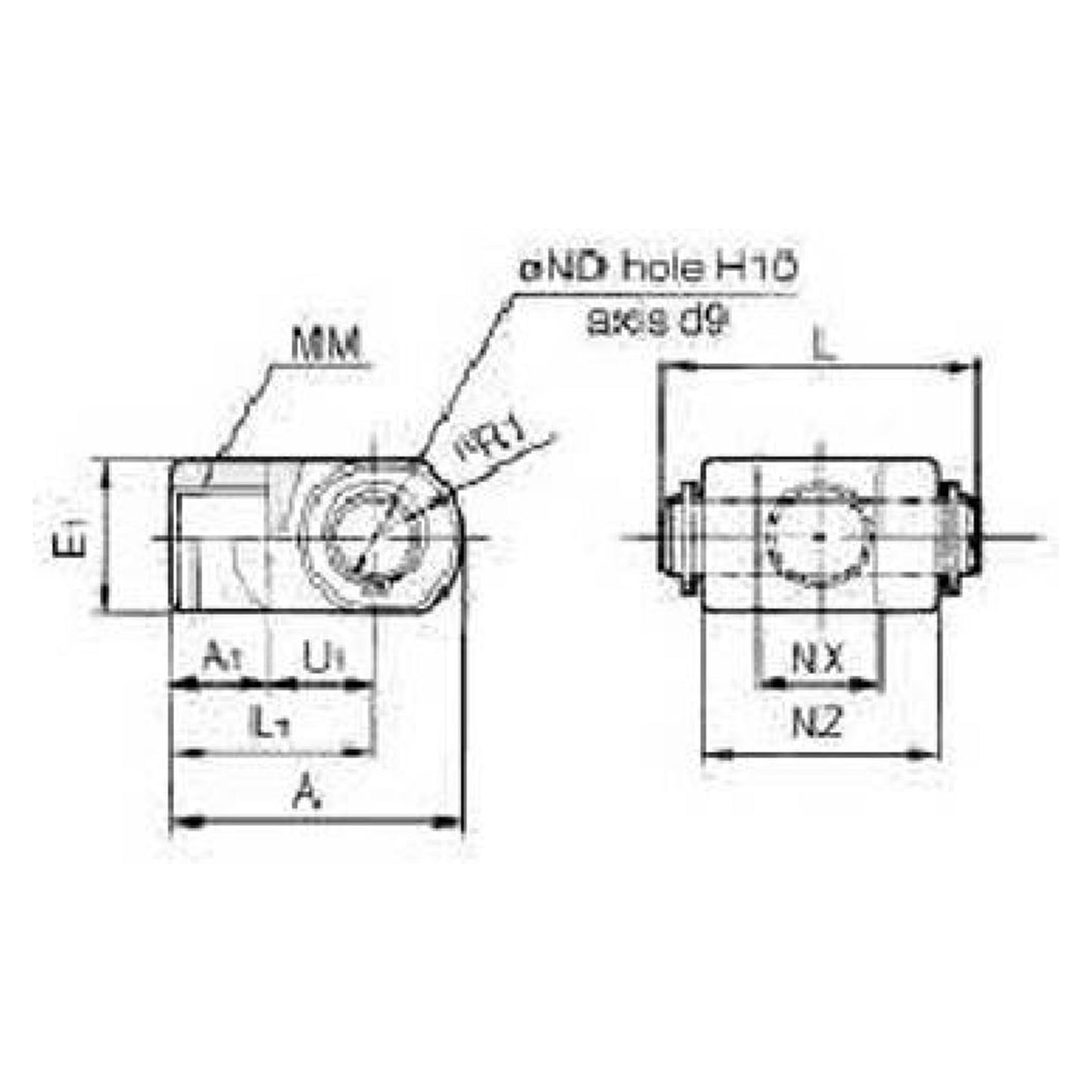 Bolzen - IY - SMC IY-G02