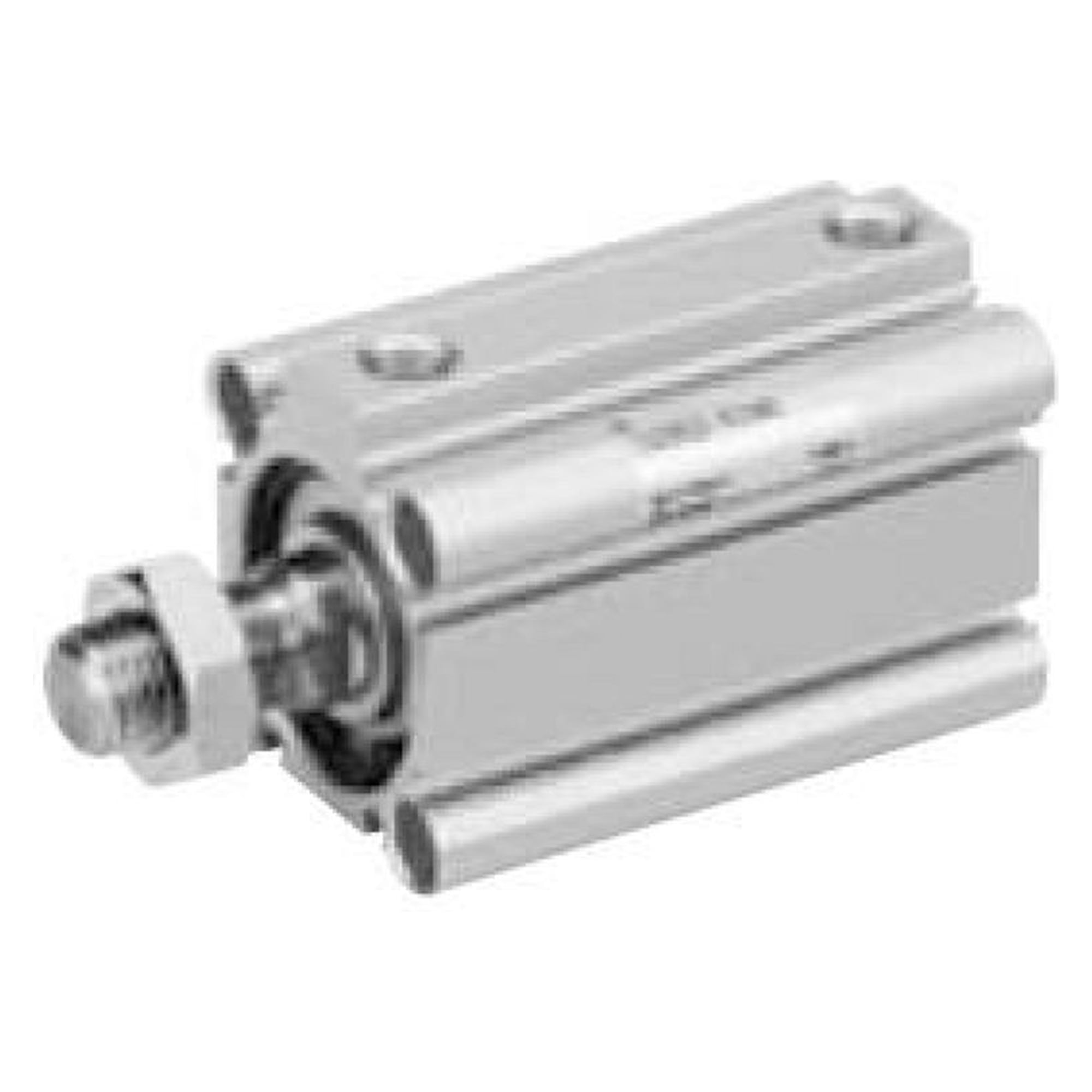 C(D)Q2*D, Kompaktzylinder, doppeltwirkend, einseitige Kolbenstange, Langhubversion - SMC CQ2D80-200DCMZ