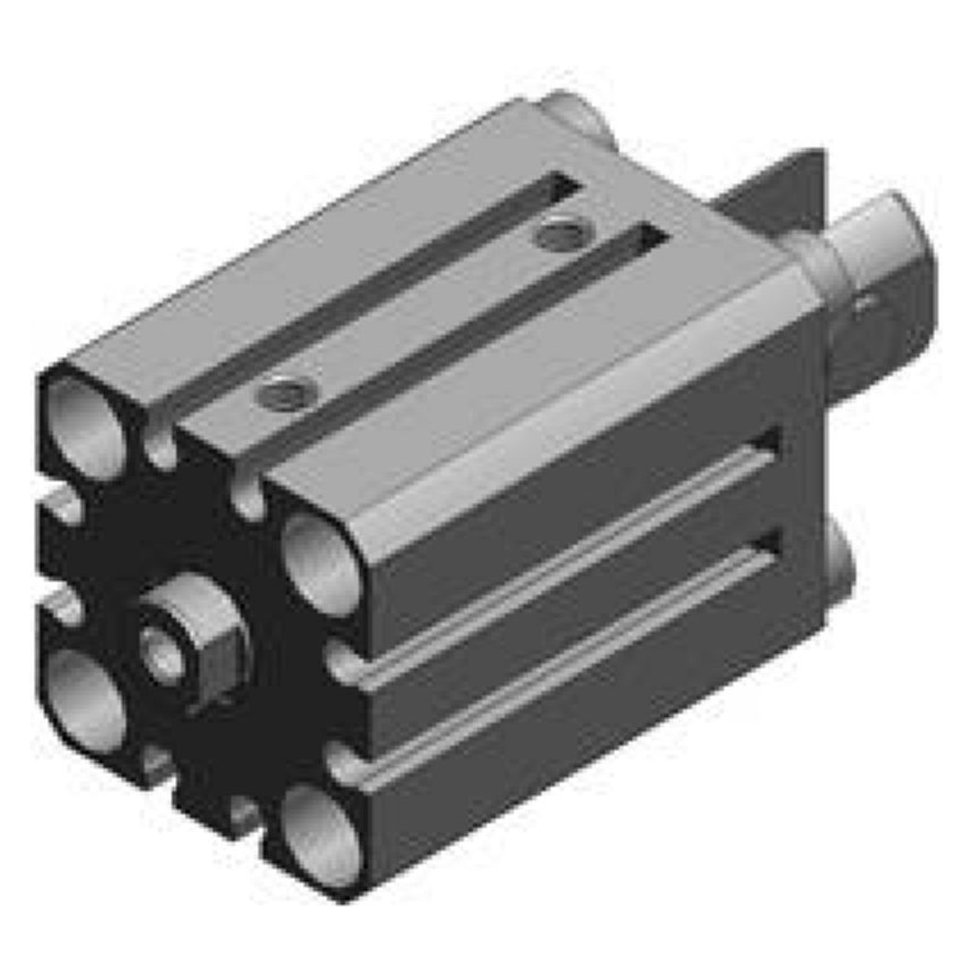 SMC CQS-D020. Gabelbefestigung