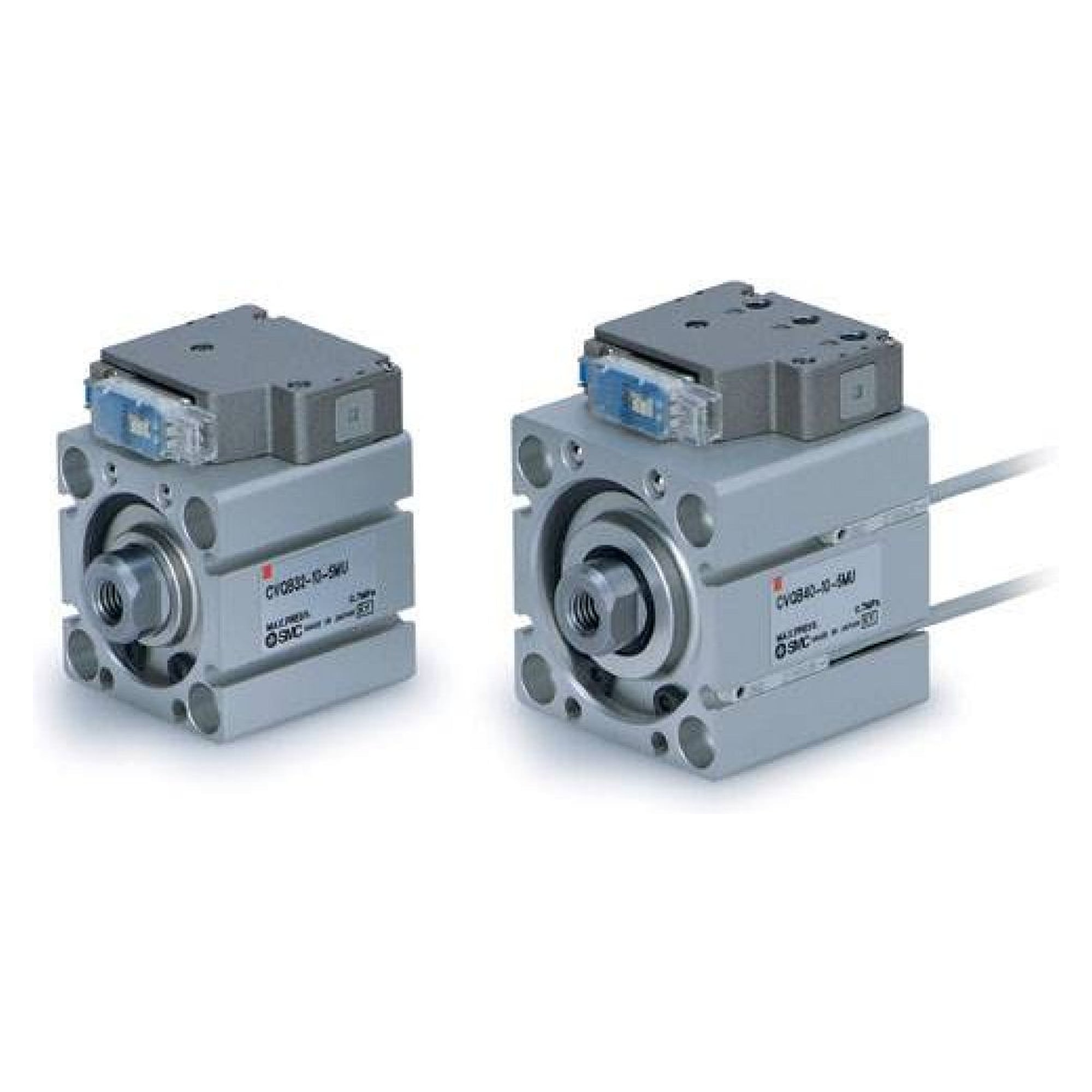SMC CVQB40-75-5MOUP. CVQ (ø40 to ø63), Compact Cylinder with Solenoid Valve