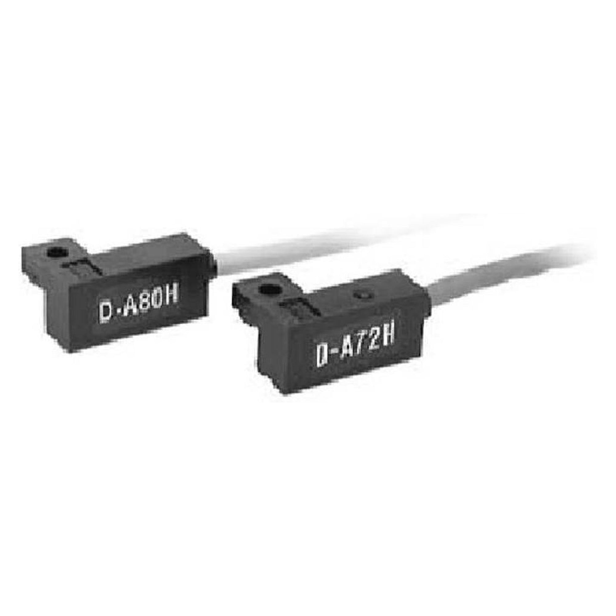 SMC D-A80H. D-A72H/A73H/A76H/A80H, Reedschalter, Schienenmontage, Eingegossene Kabel, Axial