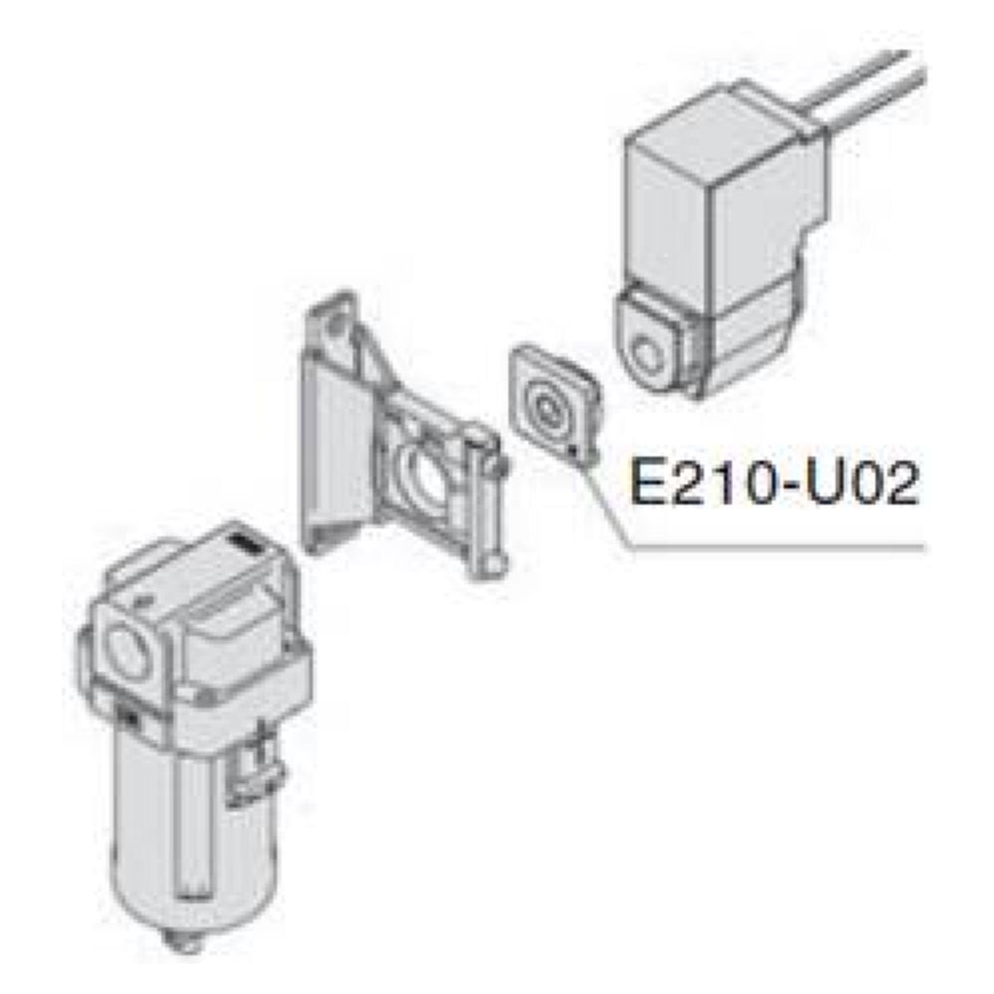 SMC E410-U03. Modularer Adapter – E*10-A