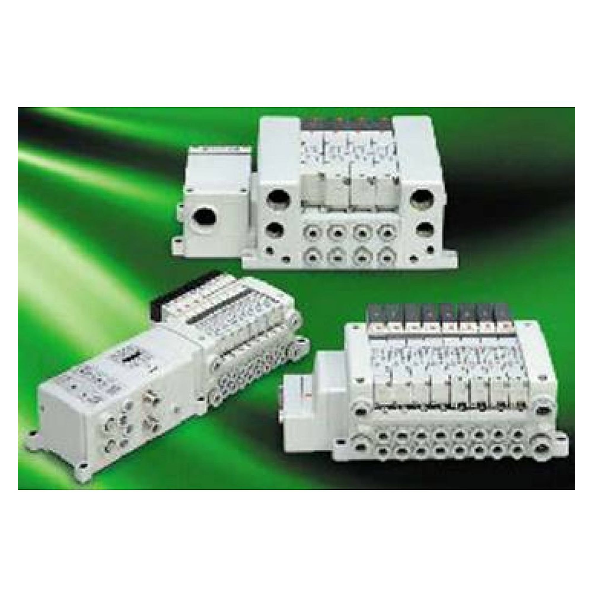 SMC EVZM550-F01-34B. EVZM500, 5 Port Mechanical Valve, European
