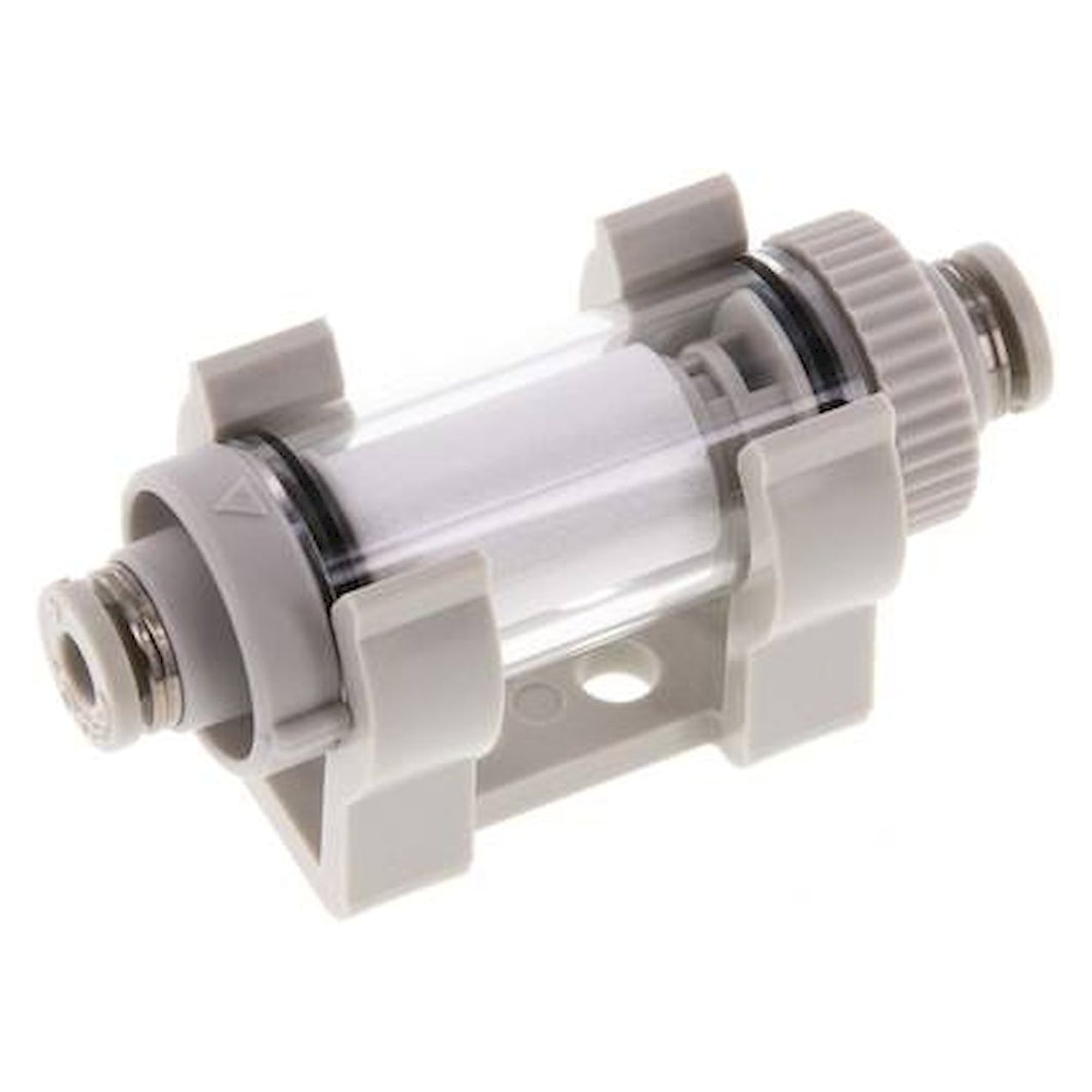 Inline-Vakuumfilter mit Steckanschlüssen 4mm