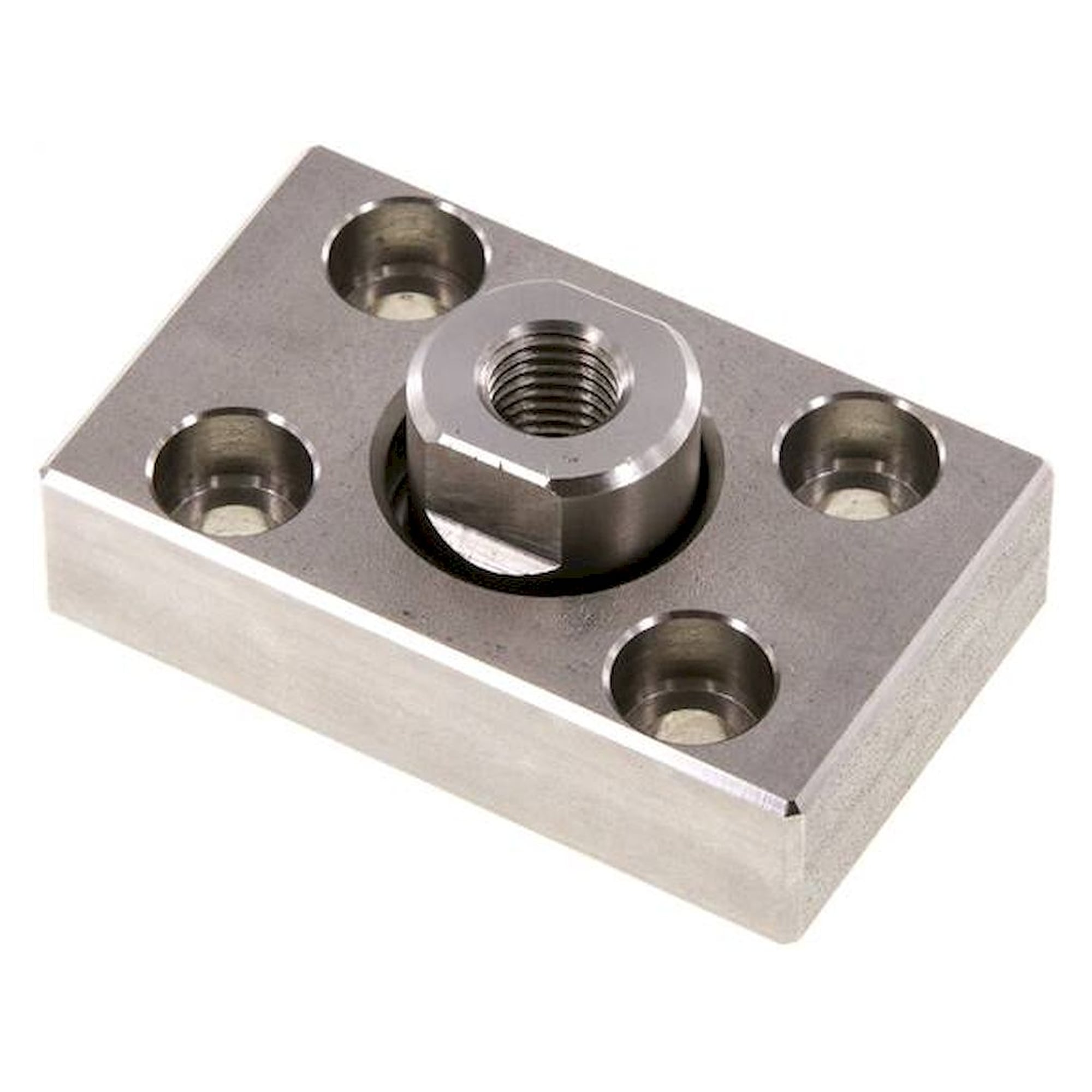 Flexo coupling m. Mounting plate, M 10x1,25, 1.4301