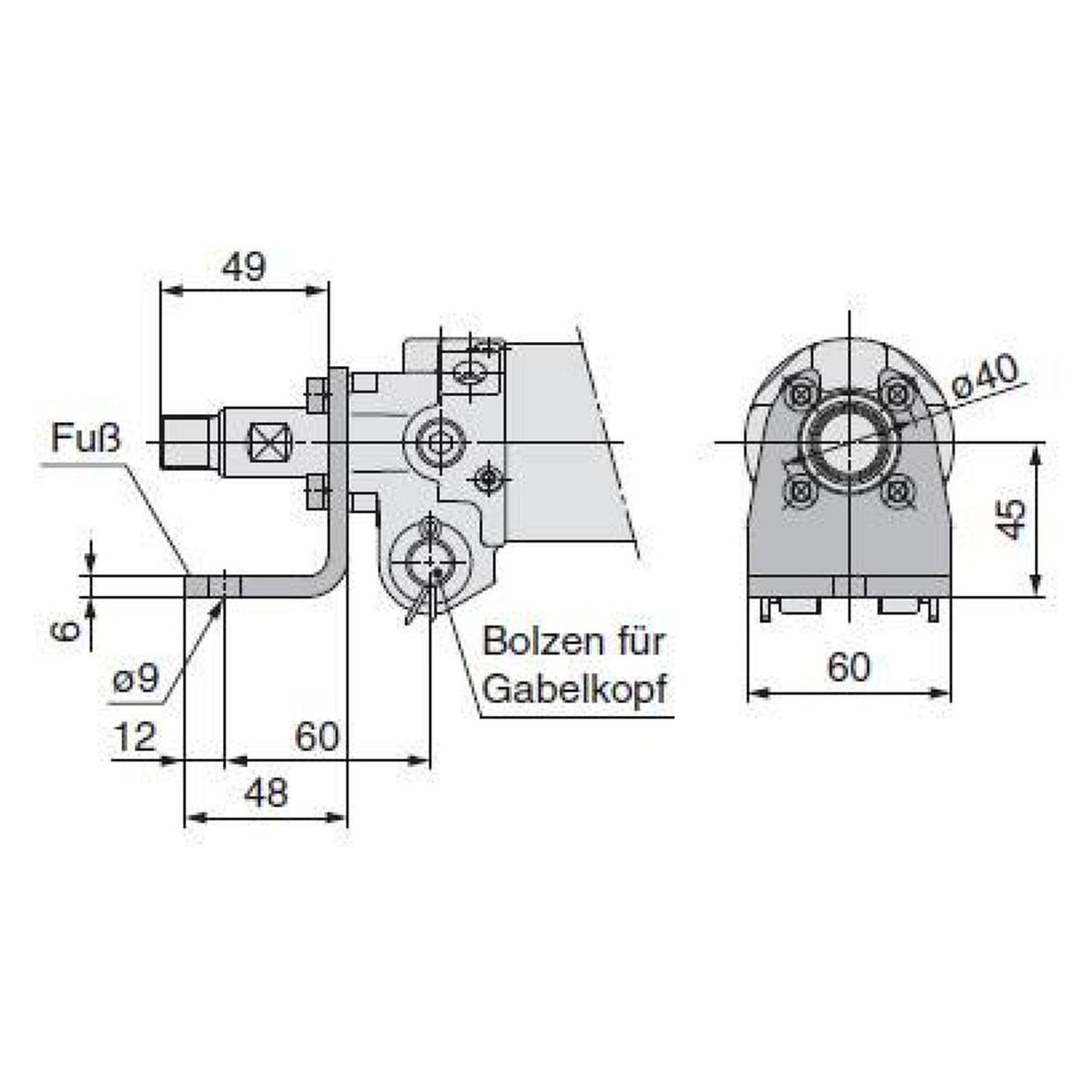 SMC CKG1B63TF-125YZ. CKG1-Z/CKP1-Z, Klemmzylinder mit magnetfeldresistentem Signalgeber (Montage mit Signalgeber-Montageschiene)