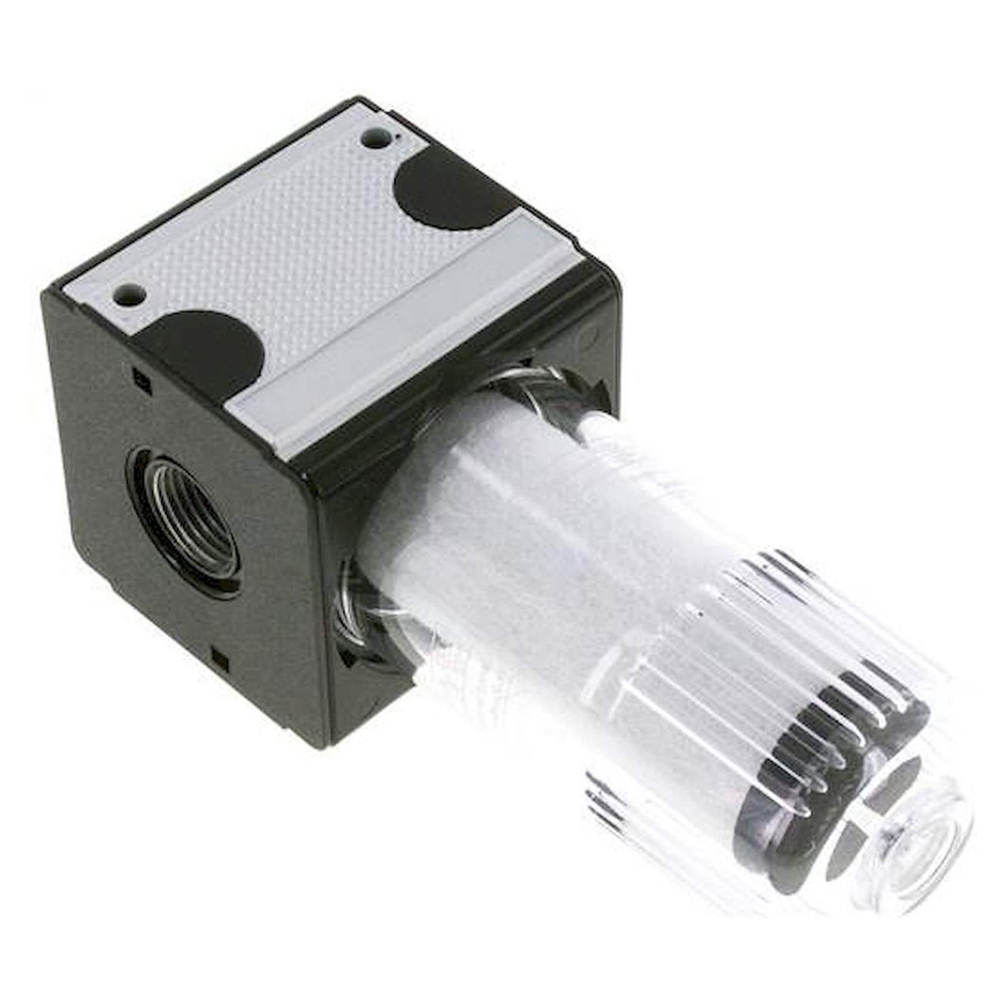 MULTIFIX vacuum filter, G 1/2", model series. 2, Plastic container