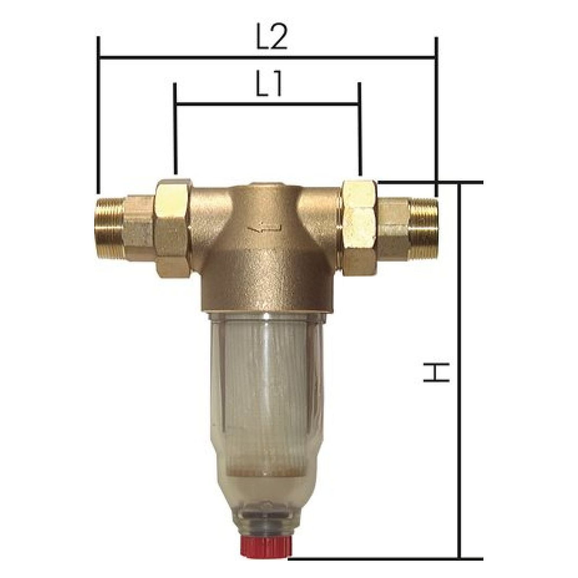 FW 20 ** Trinkwasser-Feinfilter R 2"