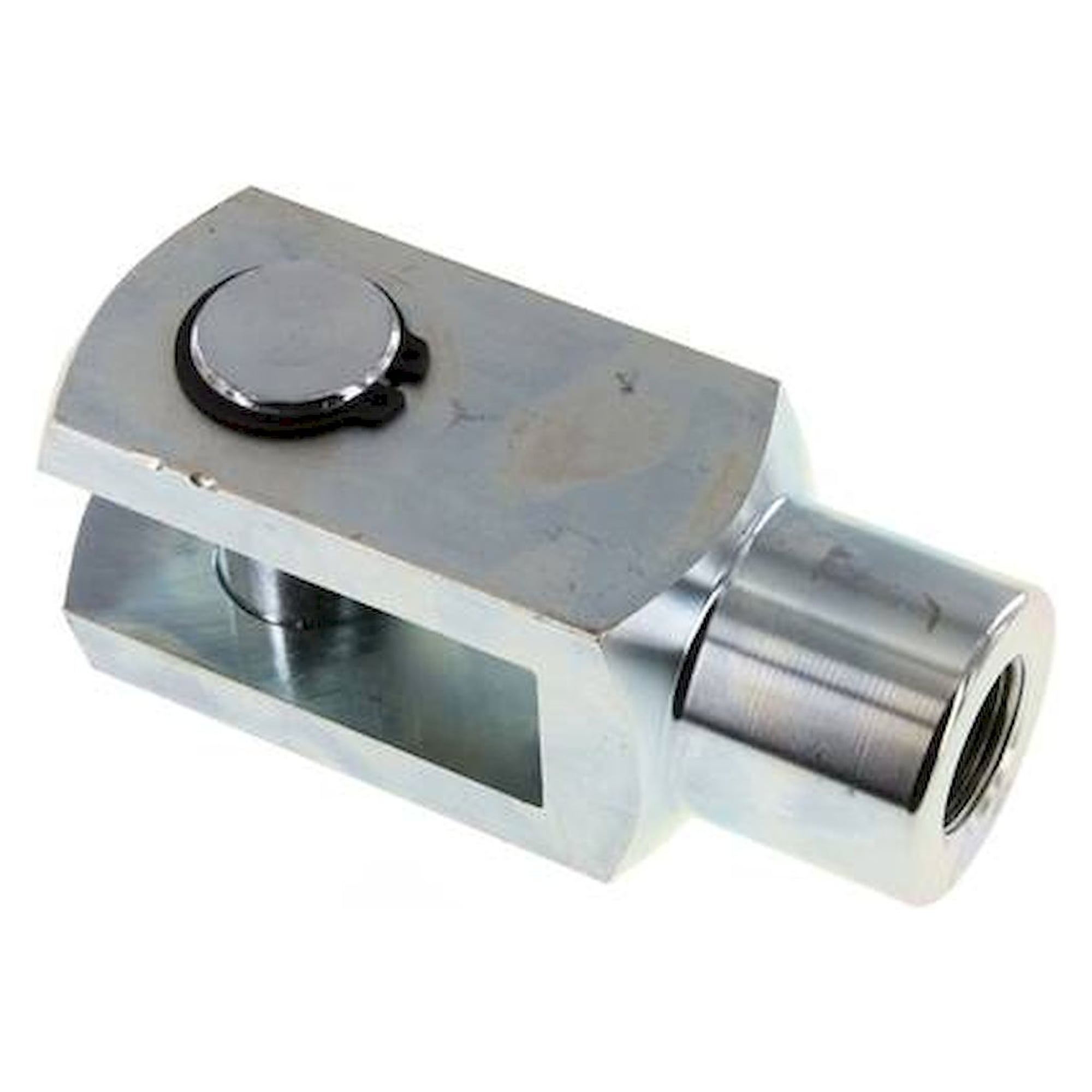 Yoke with bolts M 27x2, Zinc plated steel