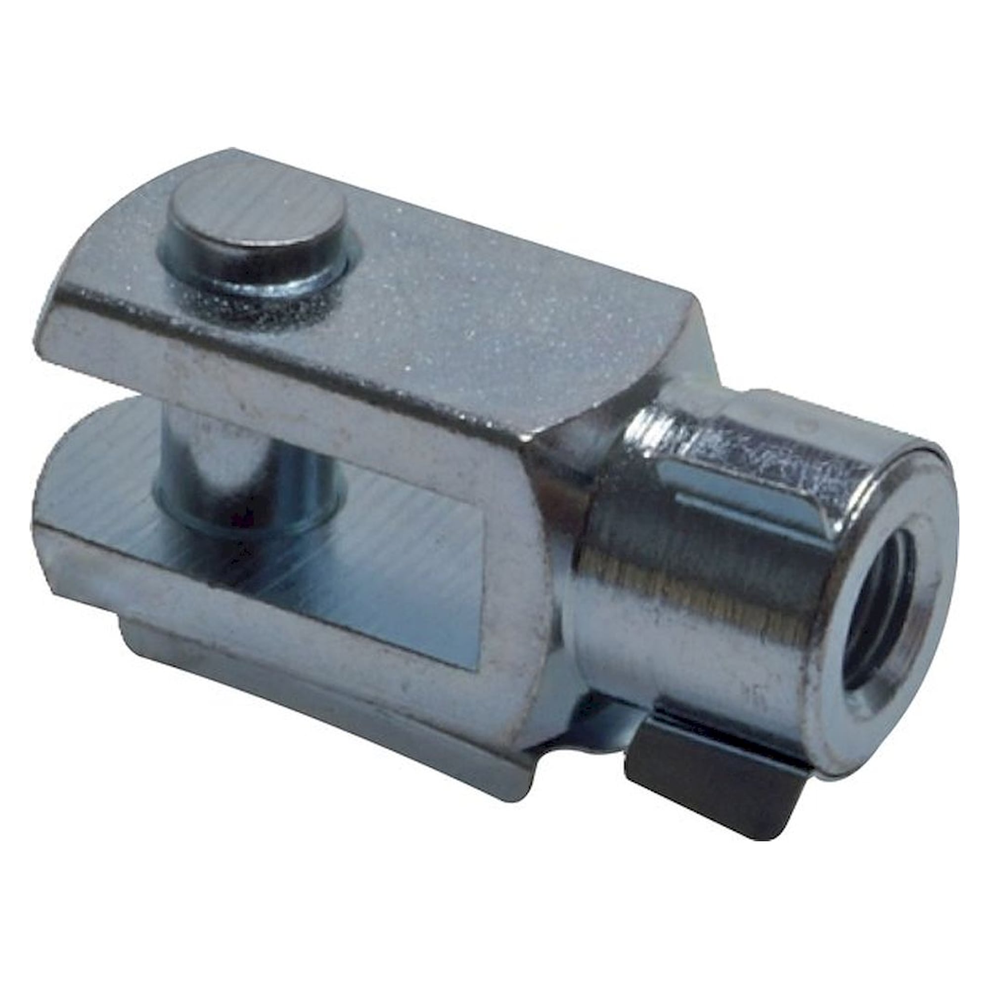 Yoke with bolts M 48x2, Zinc plated steel
