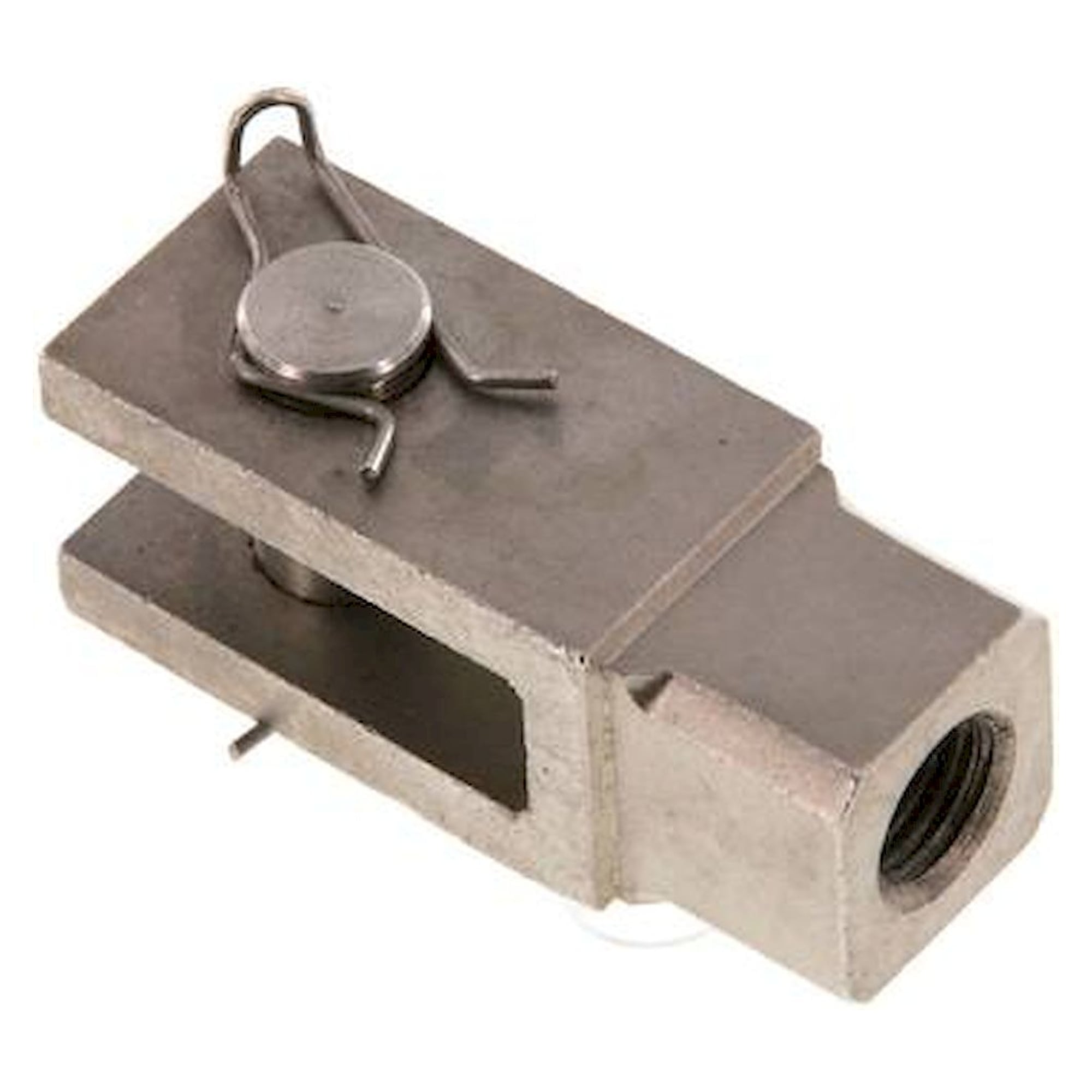 Yoke with bolts M 10x1,25, 1.4571